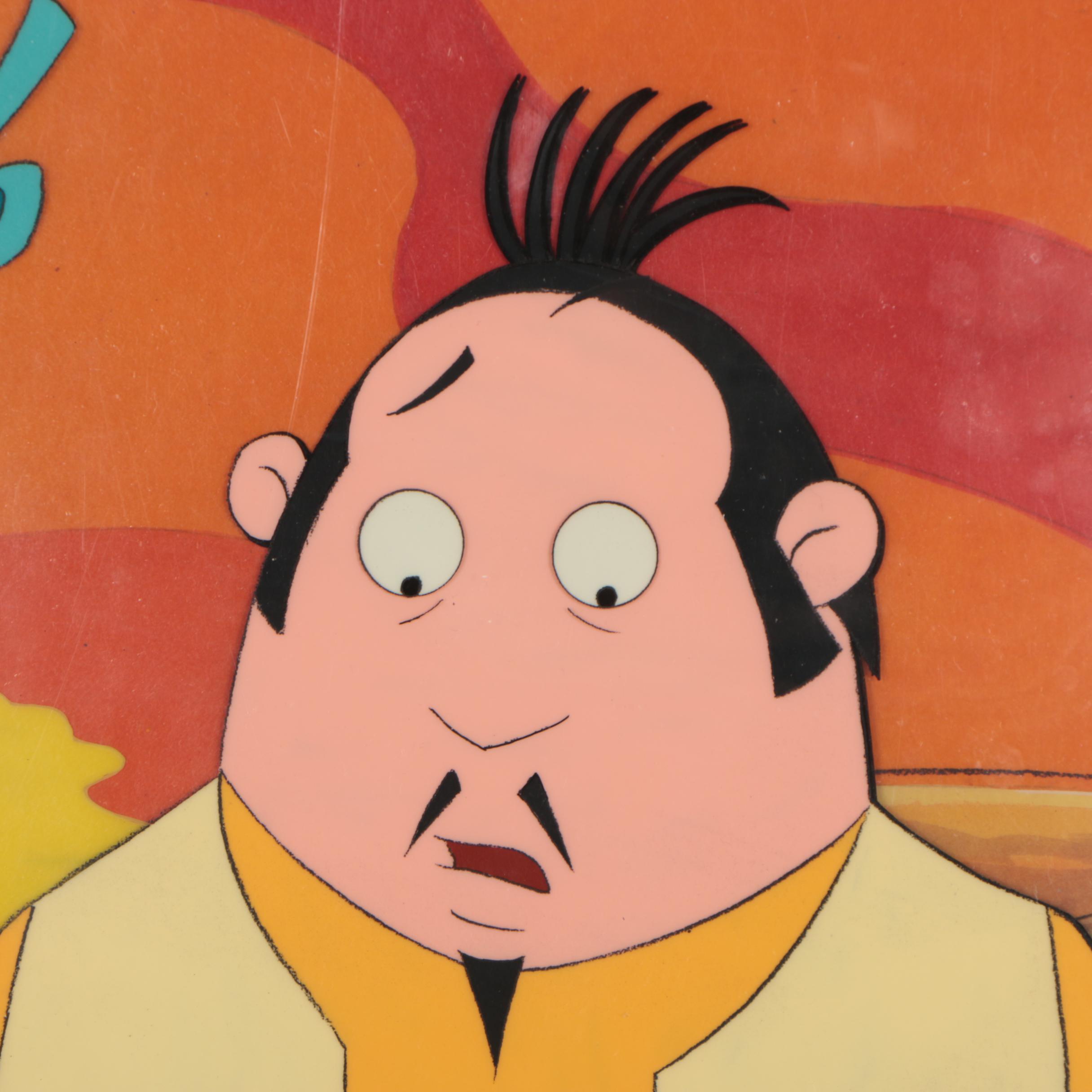 HBO "Happily Ever After" Production Cel and Background