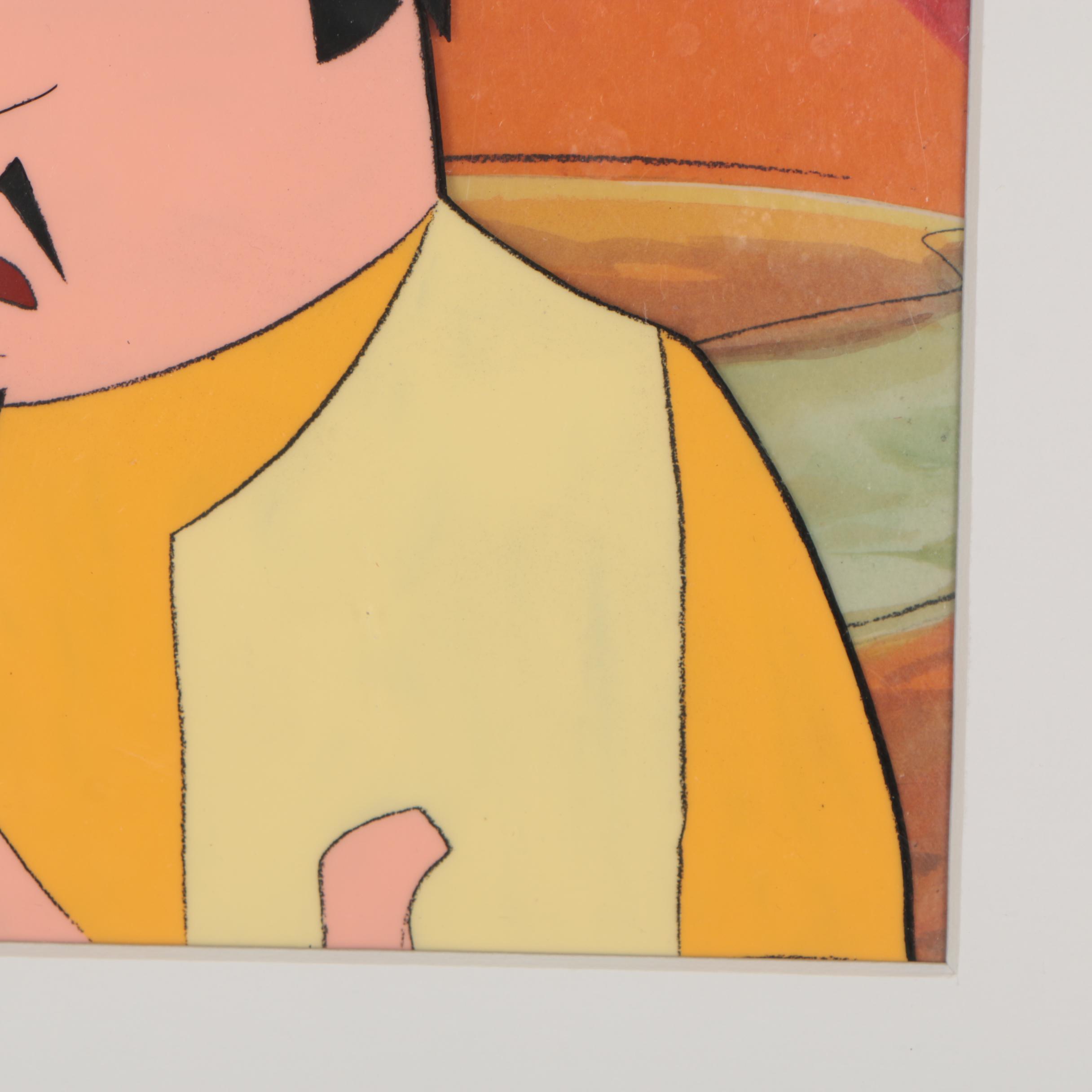 HBO "Happily Ever After" Production Cel and Background