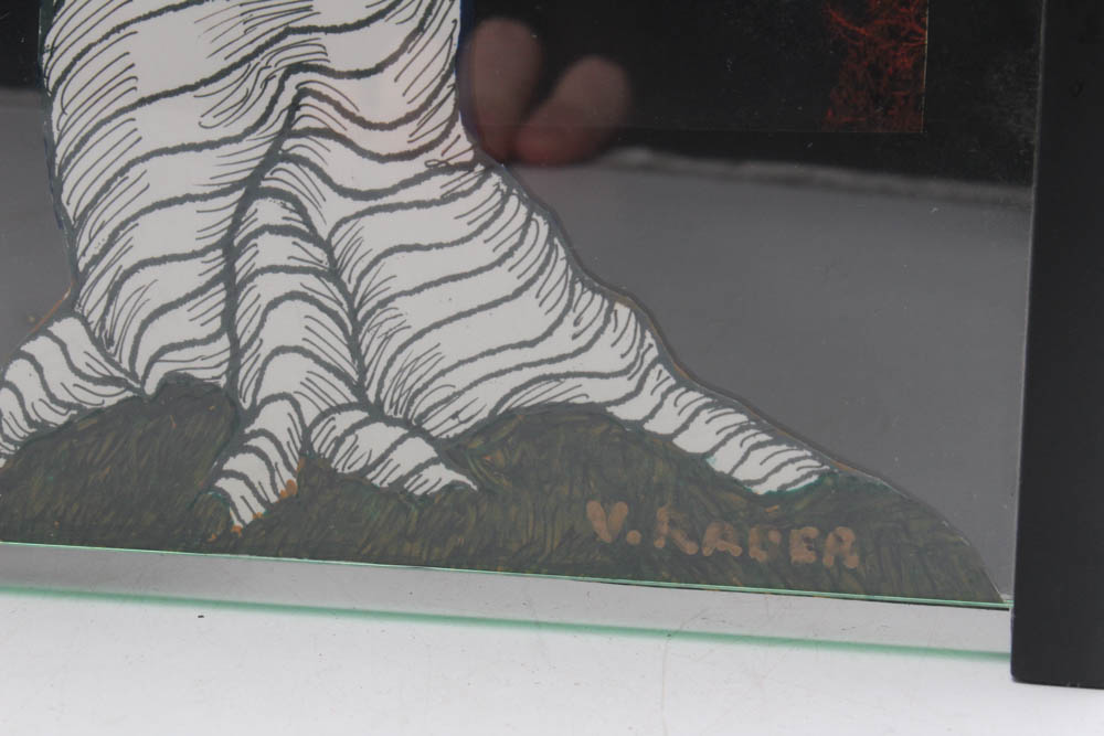 Vernon Rader Mixed Media Drawings