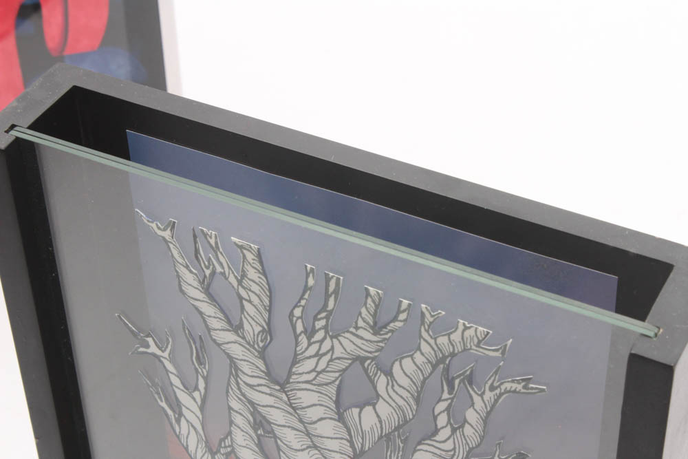 Vernon Rader Mixed Media Drawings