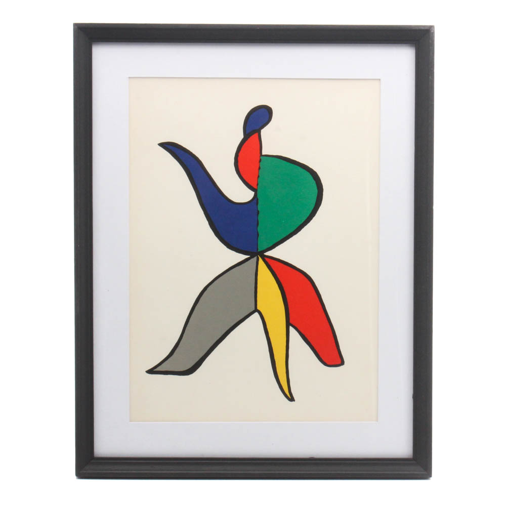 Alexander Calder Lithograph for "Derrière le Miroir"