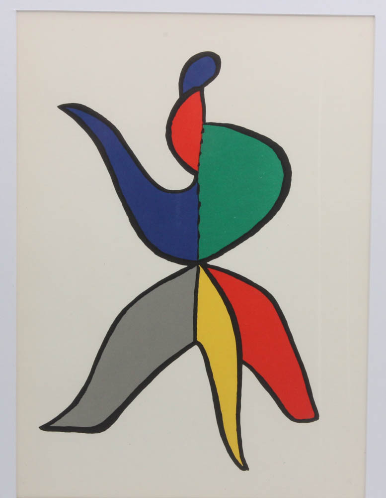 Alexander Calder Lithograph for "Derrière le Miroir"