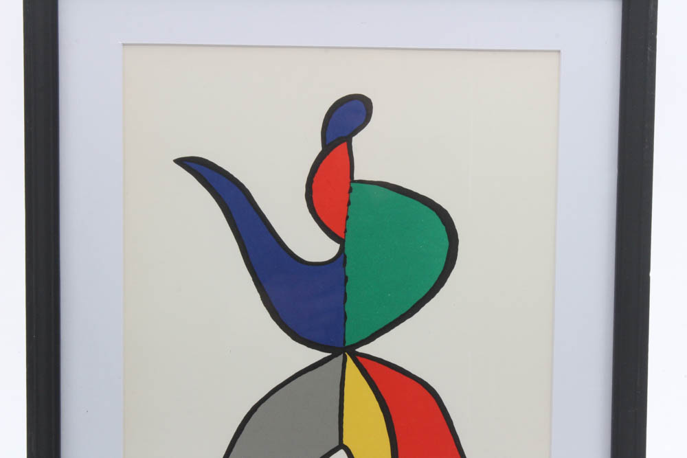 Alexander Calder Lithograph for "Derrière le Miroir"