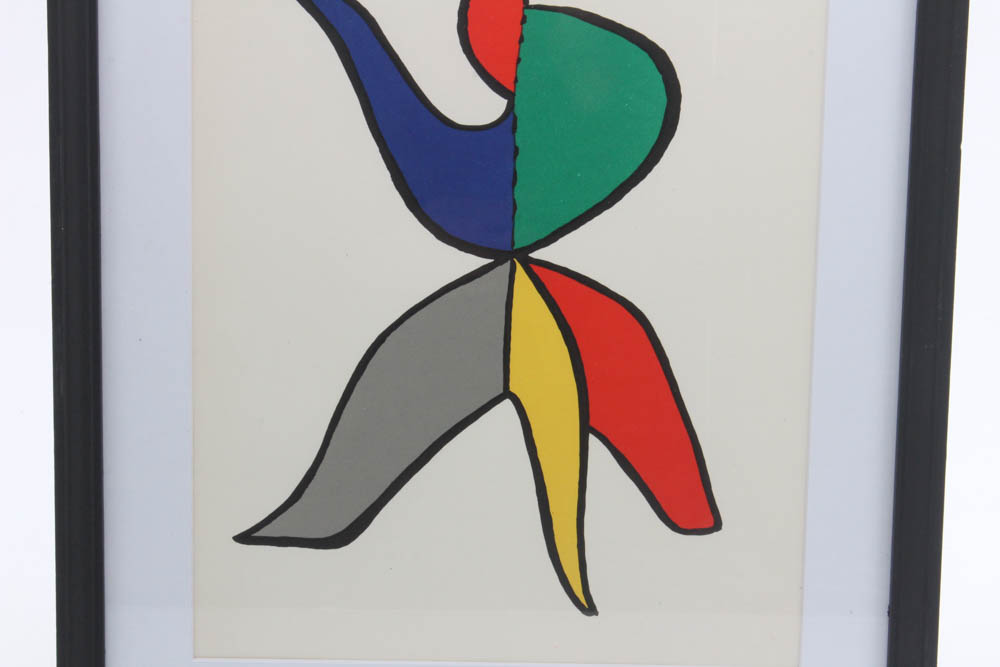 Alexander Calder Lithograph for "Derrière le Miroir"