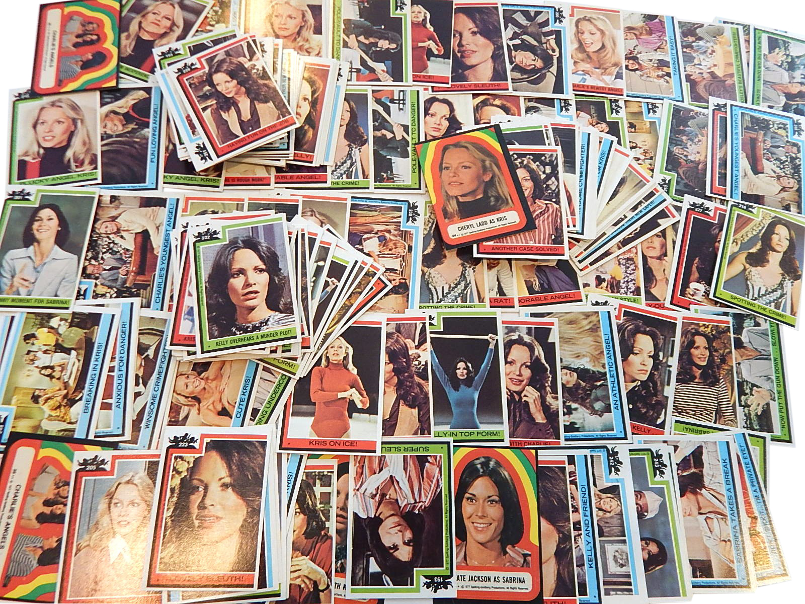 1977 Original "Charlie's Angels" Trading and Sticker Cards
