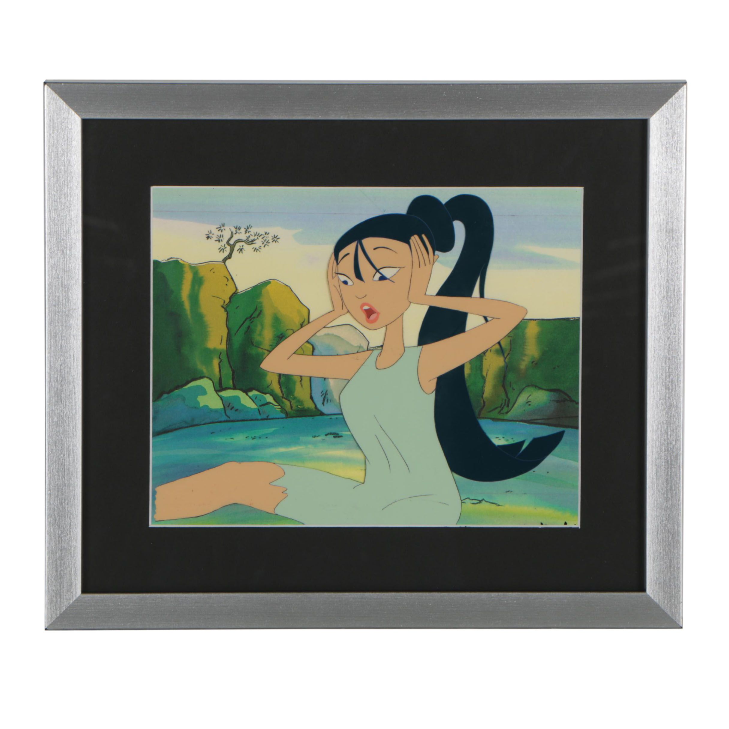 HBO "Happily Ever After" Production Cel from "The Little Mermaid"