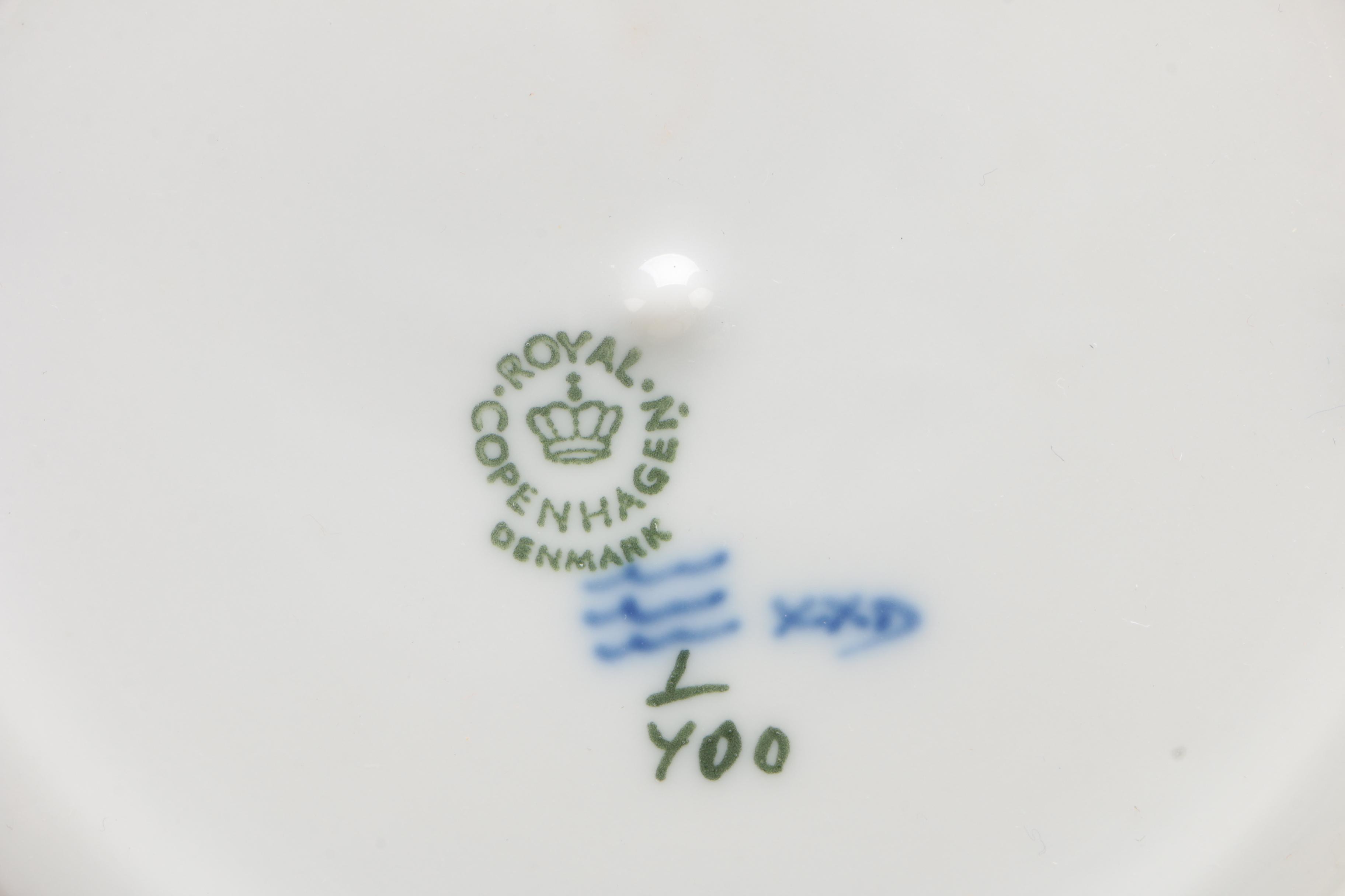 Royal Copenhagen "Blue Fluted" Porcelain Dinnerware and Serving Pieces