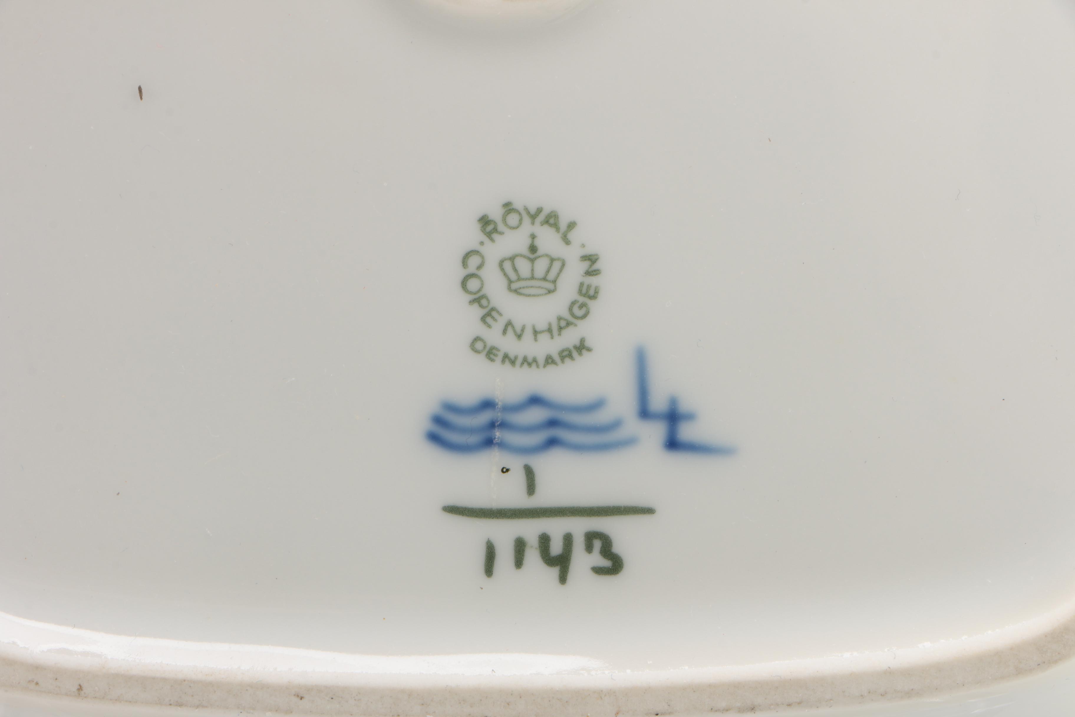 Royal Copenhagen "Blue Fluted" Porcelain Dinnerware and Serving Pieces