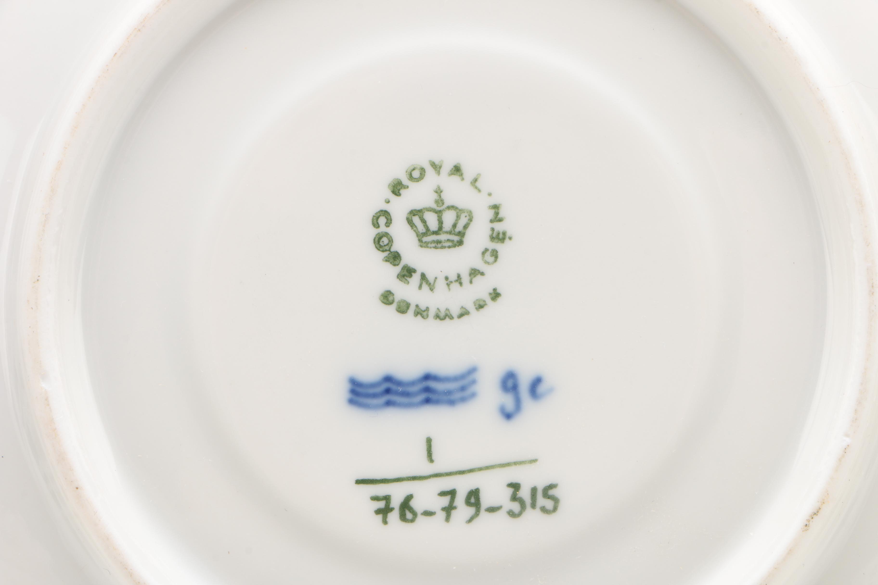 Royal Copenhagen "Blue Fluted" Porcelain Dinnerware and Serving Pieces