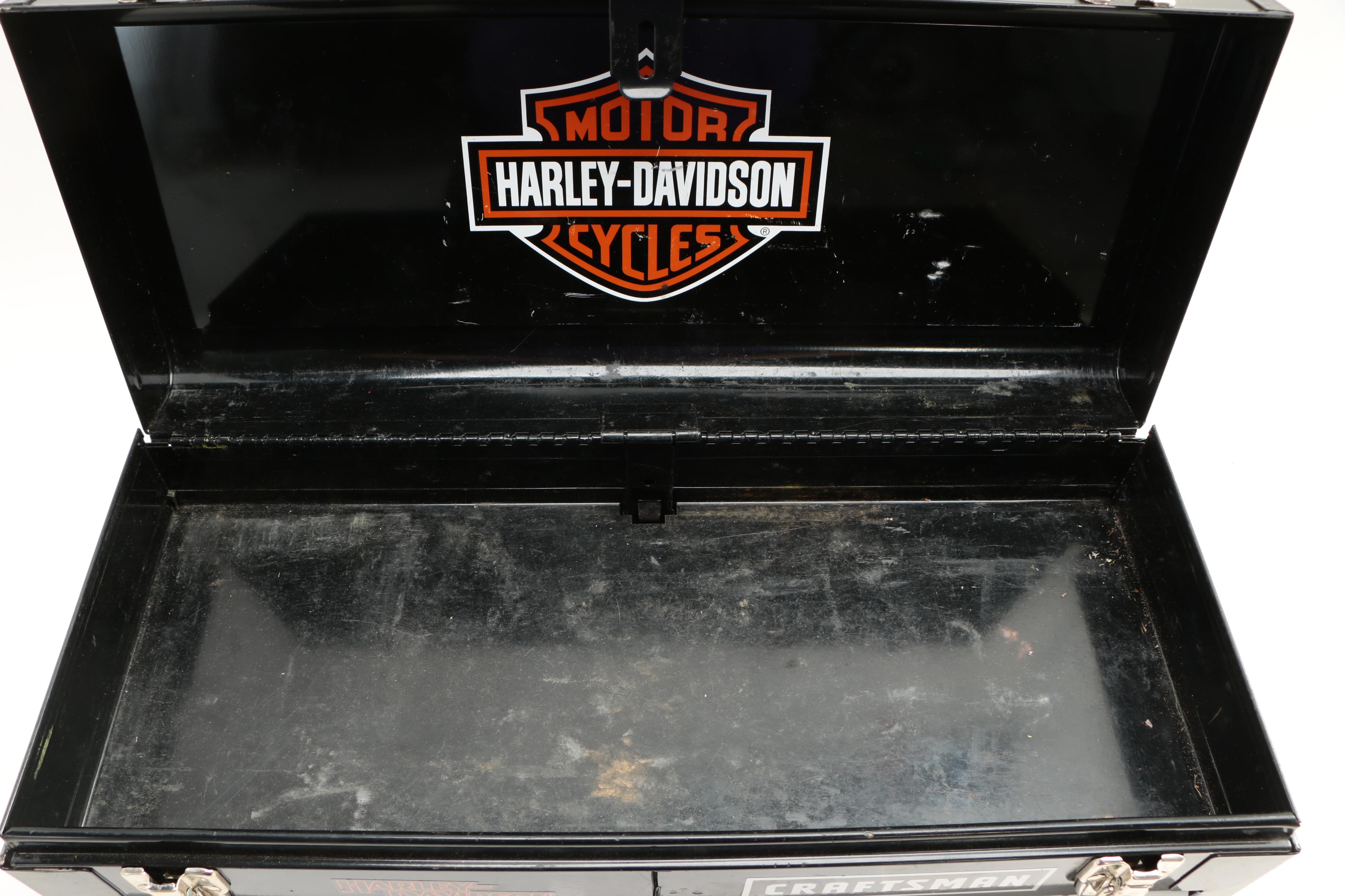 Harley Davidson Craftsman Metal Tool Chest
