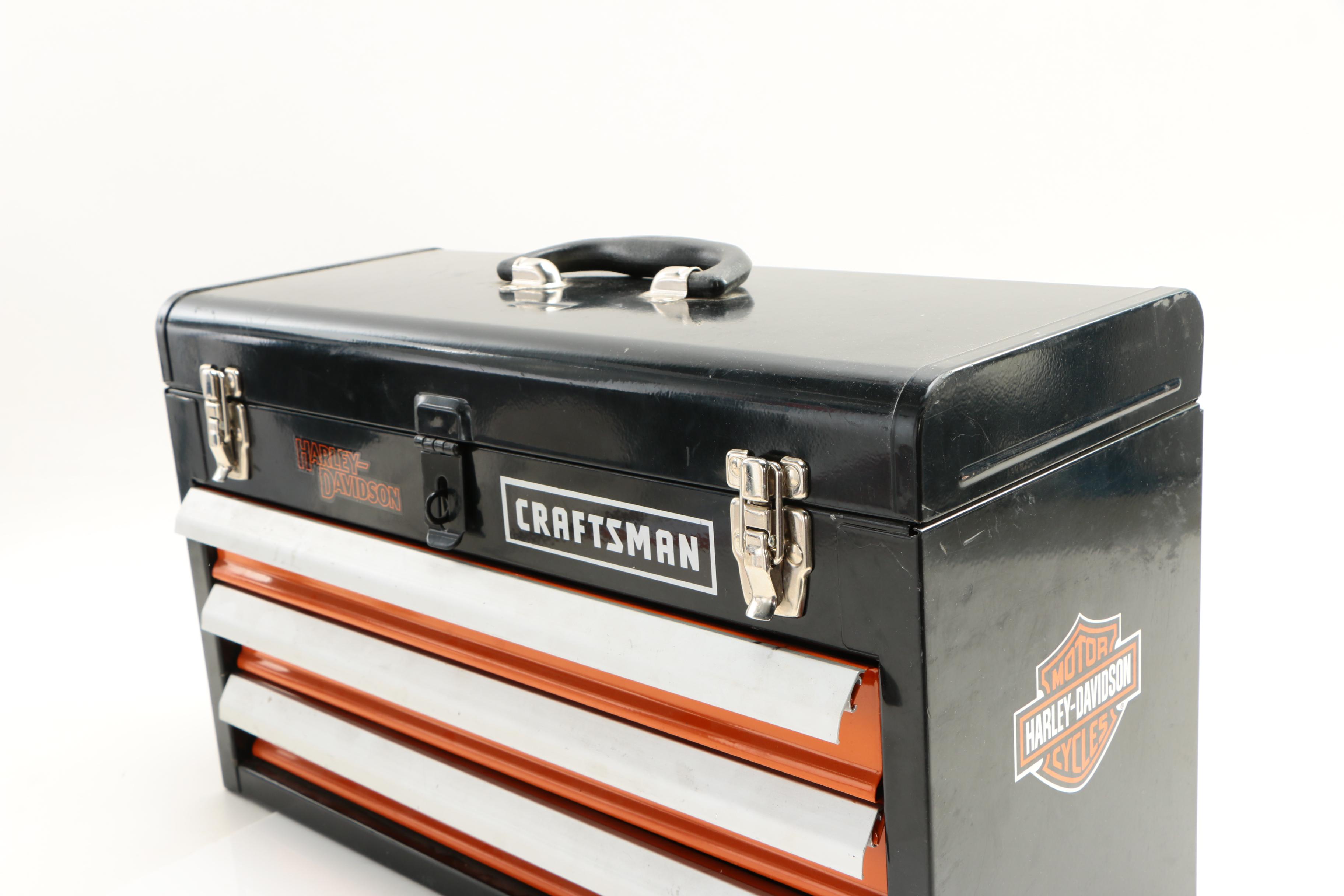 Harley Davidson Craftsman Metal Tool Chest