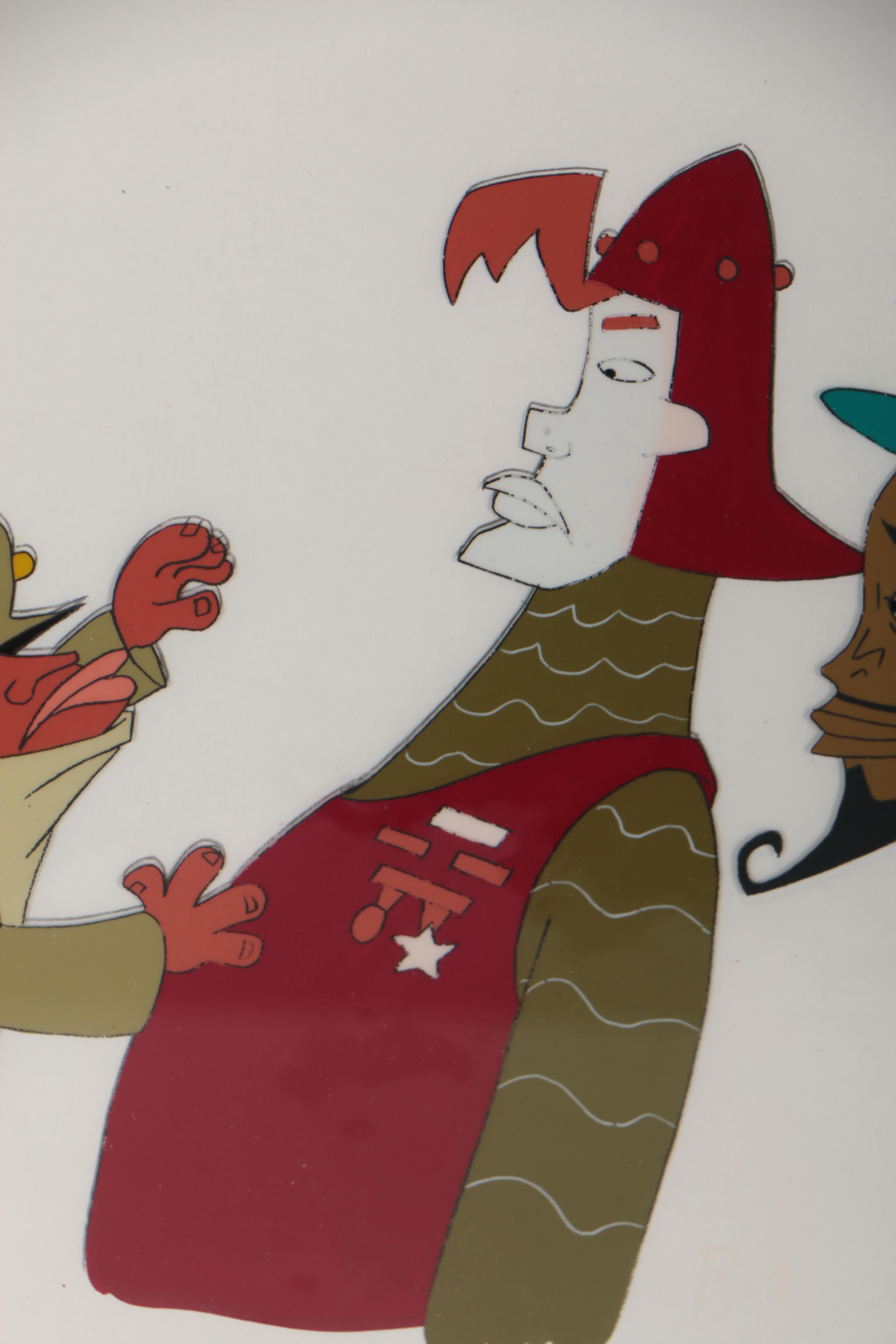 HBO "Happily Ever After" Production Cels and Drawing from "The Pied Piper"