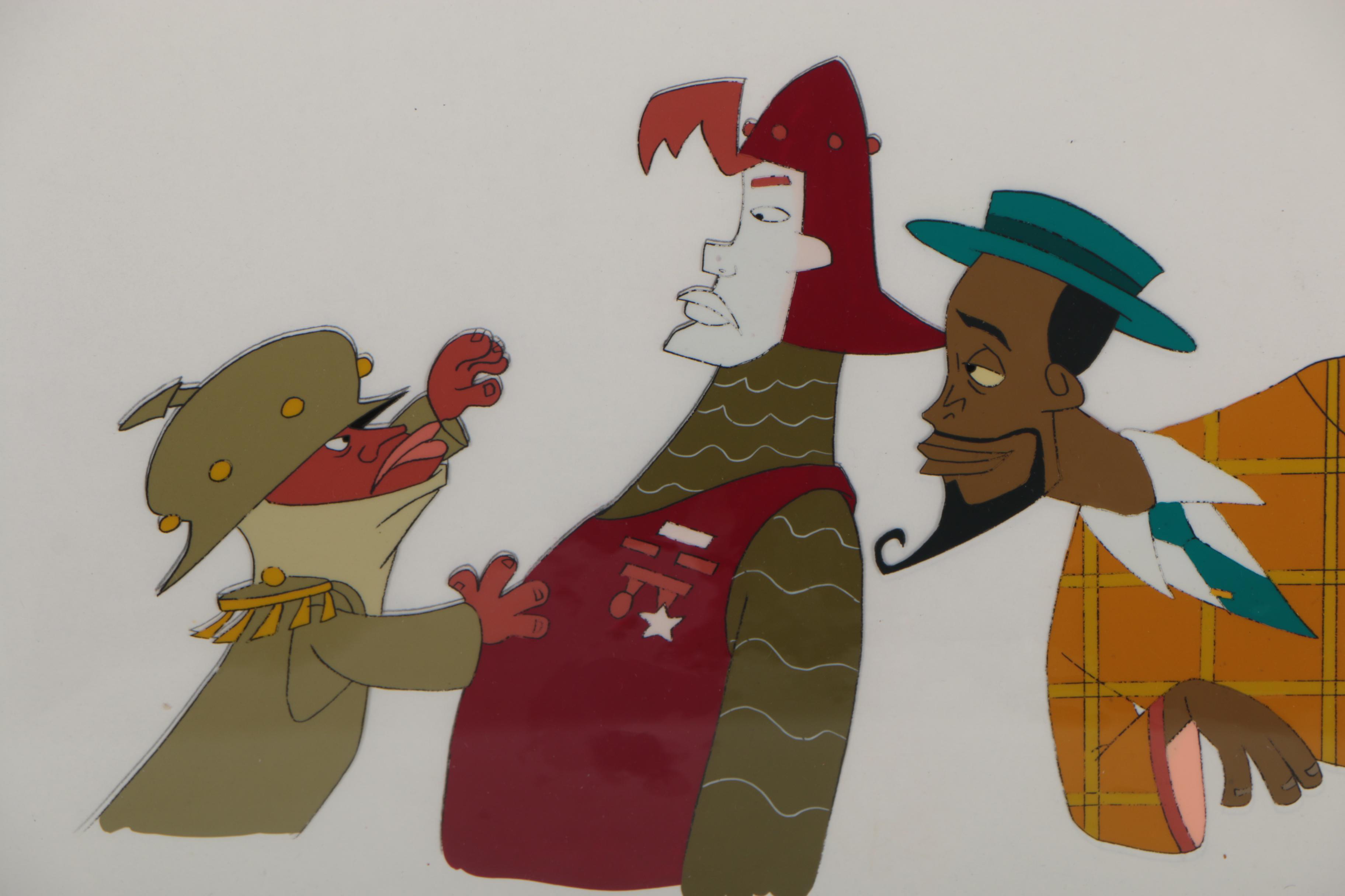 HBO "Happily Ever After" Production Cels and Drawing from "The Pied Piper"