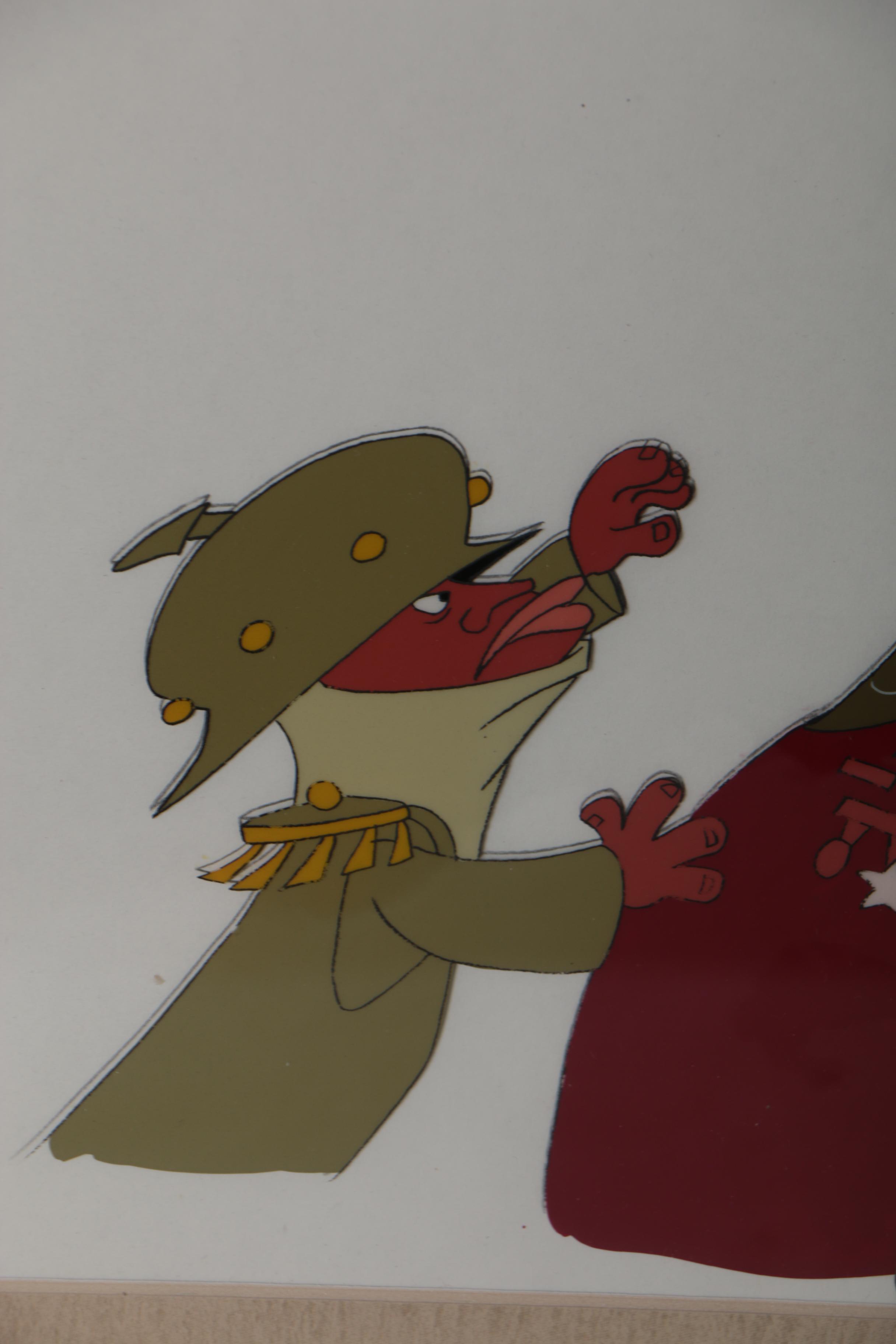 HBO "Happily Ever After" Production Cels and Drawing from "The Pied Piper"