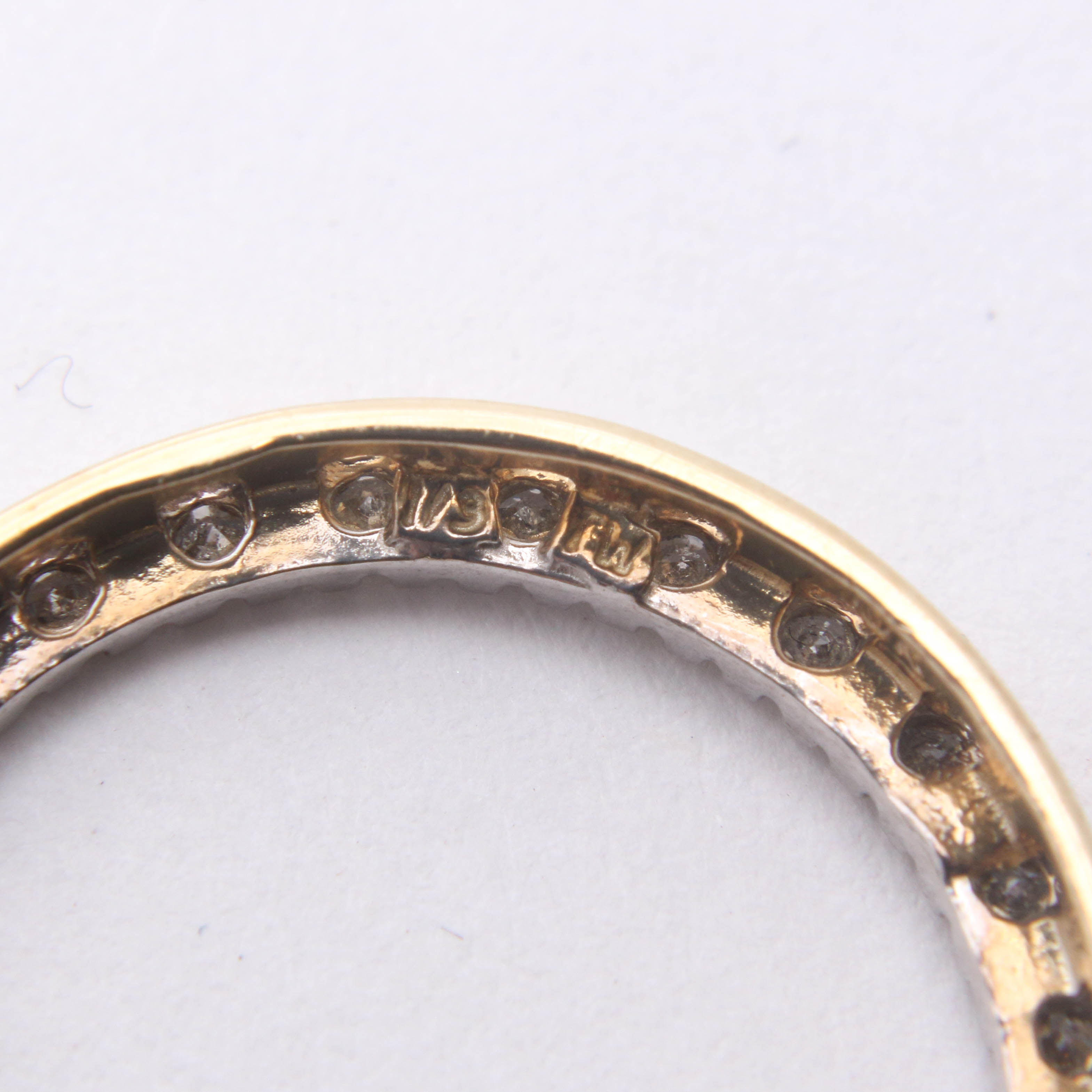 10K Yellow Gold Diamond Necklace