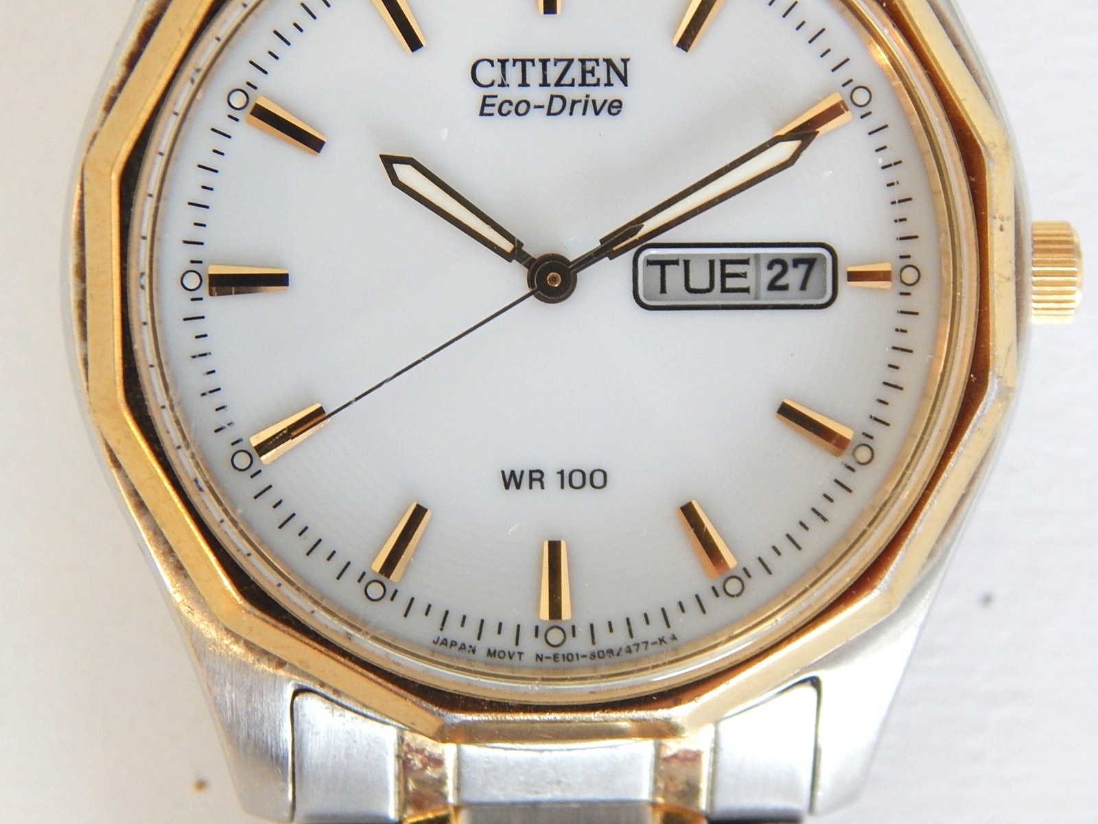 Two-Tone Citizen Eco-Drive Stainless Steel Watch