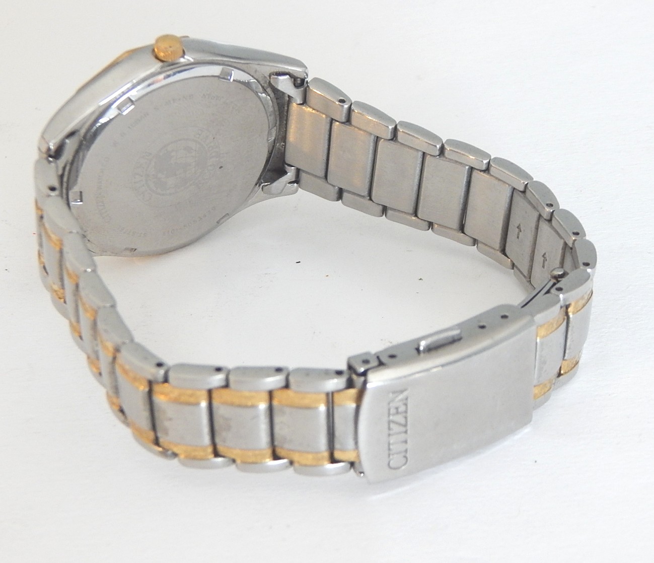 Two-Tone Citizen Eco-Drive Stainless Steel Watch