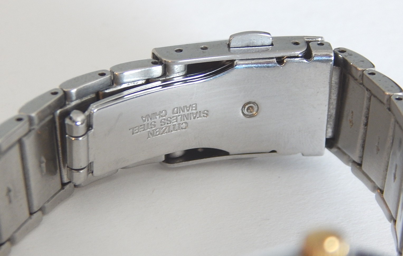 Two-Tone Citizen Eco-Drive Stainless Steel Watch