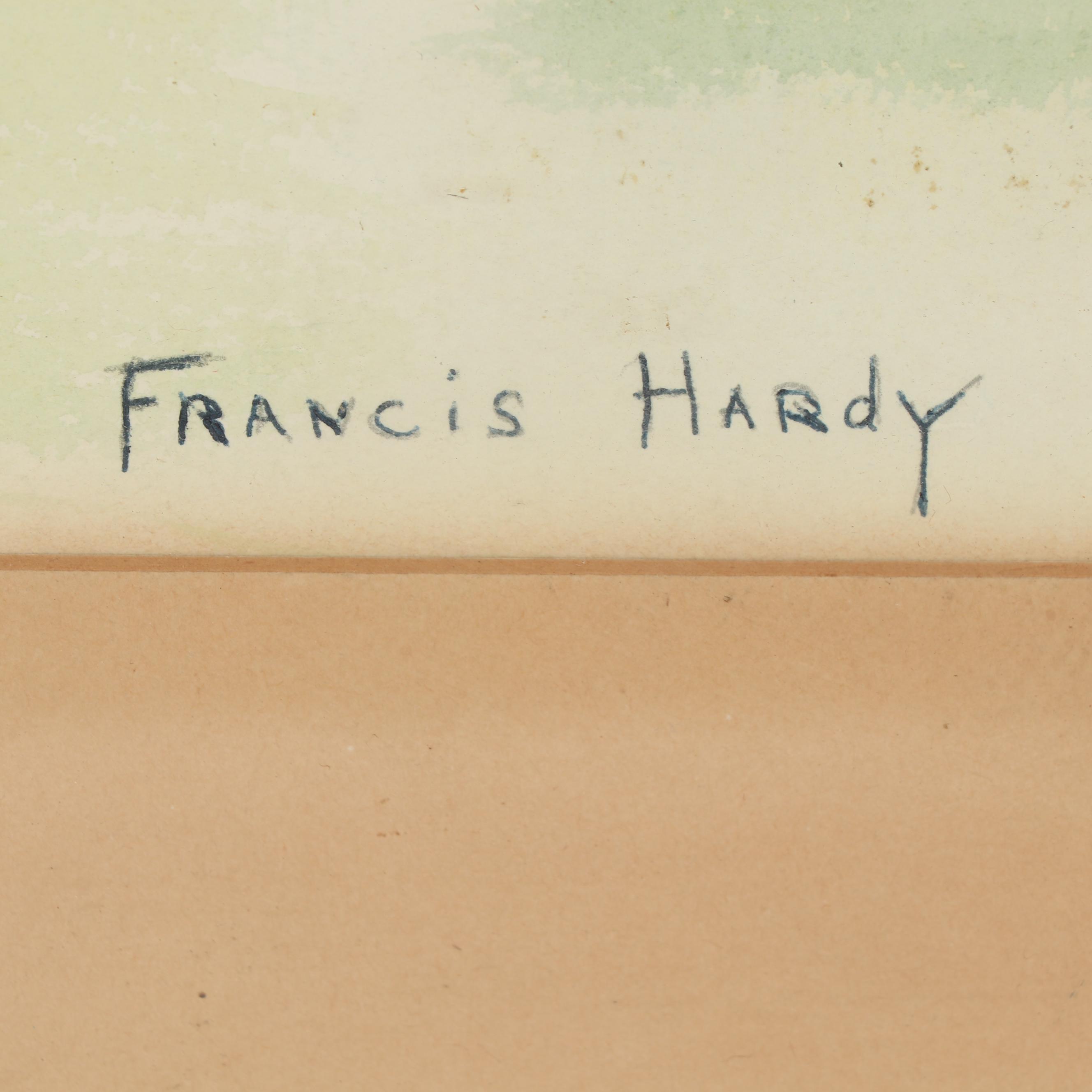 Francis Hardy Landscape Watercolor Painting