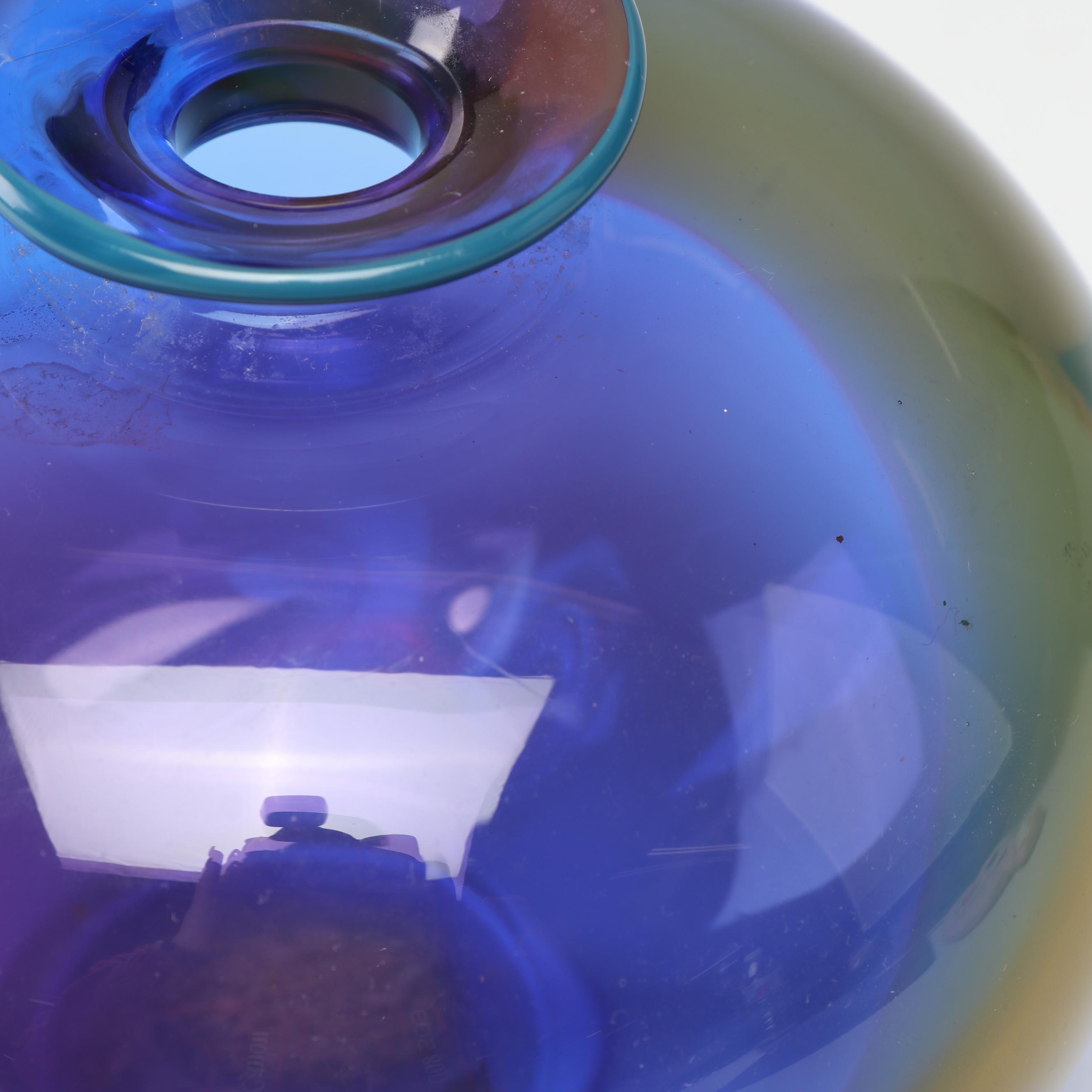 Scandinavian Transjö Blown Art Glass Vase