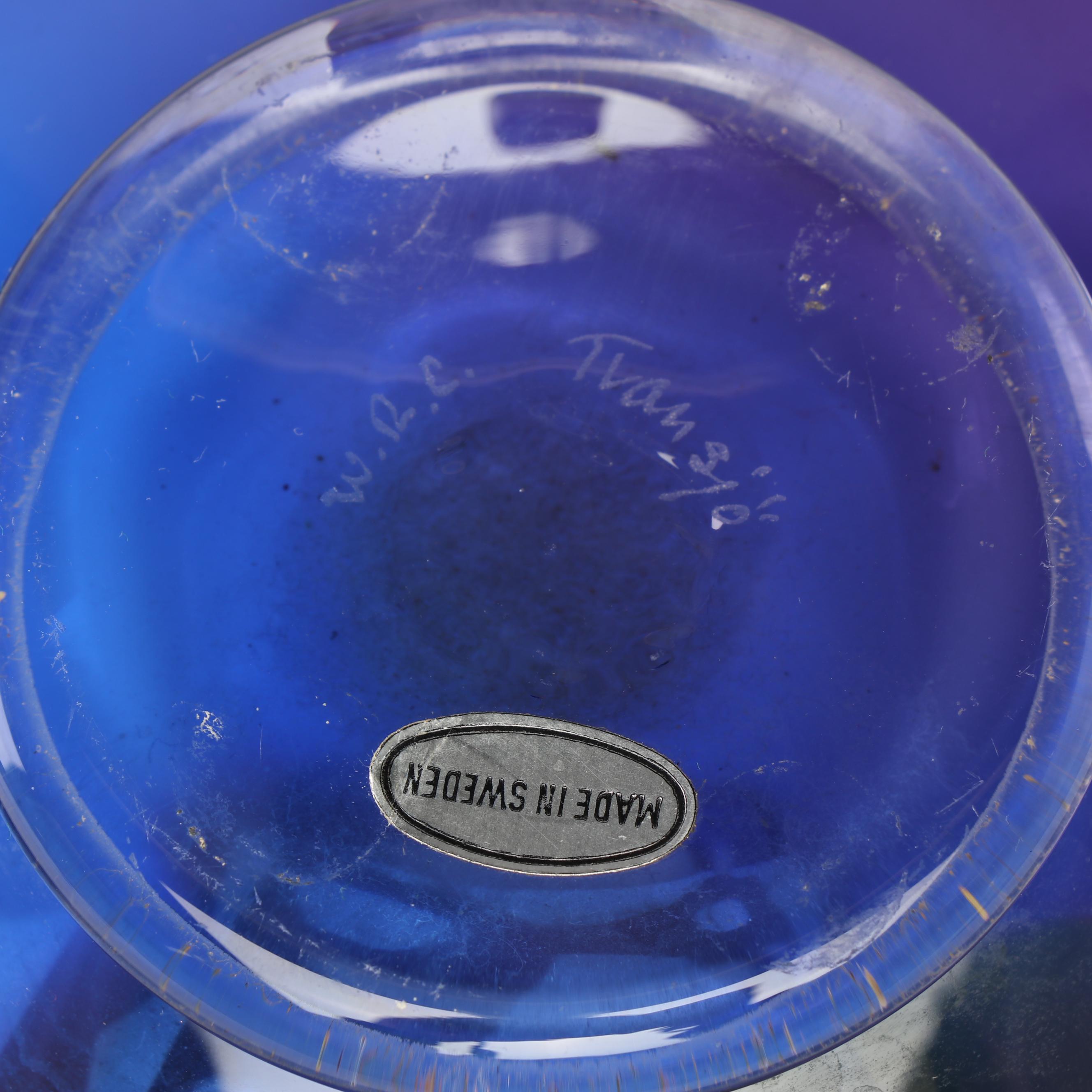 Scandinavian Transjö Blown Art Glass Vase