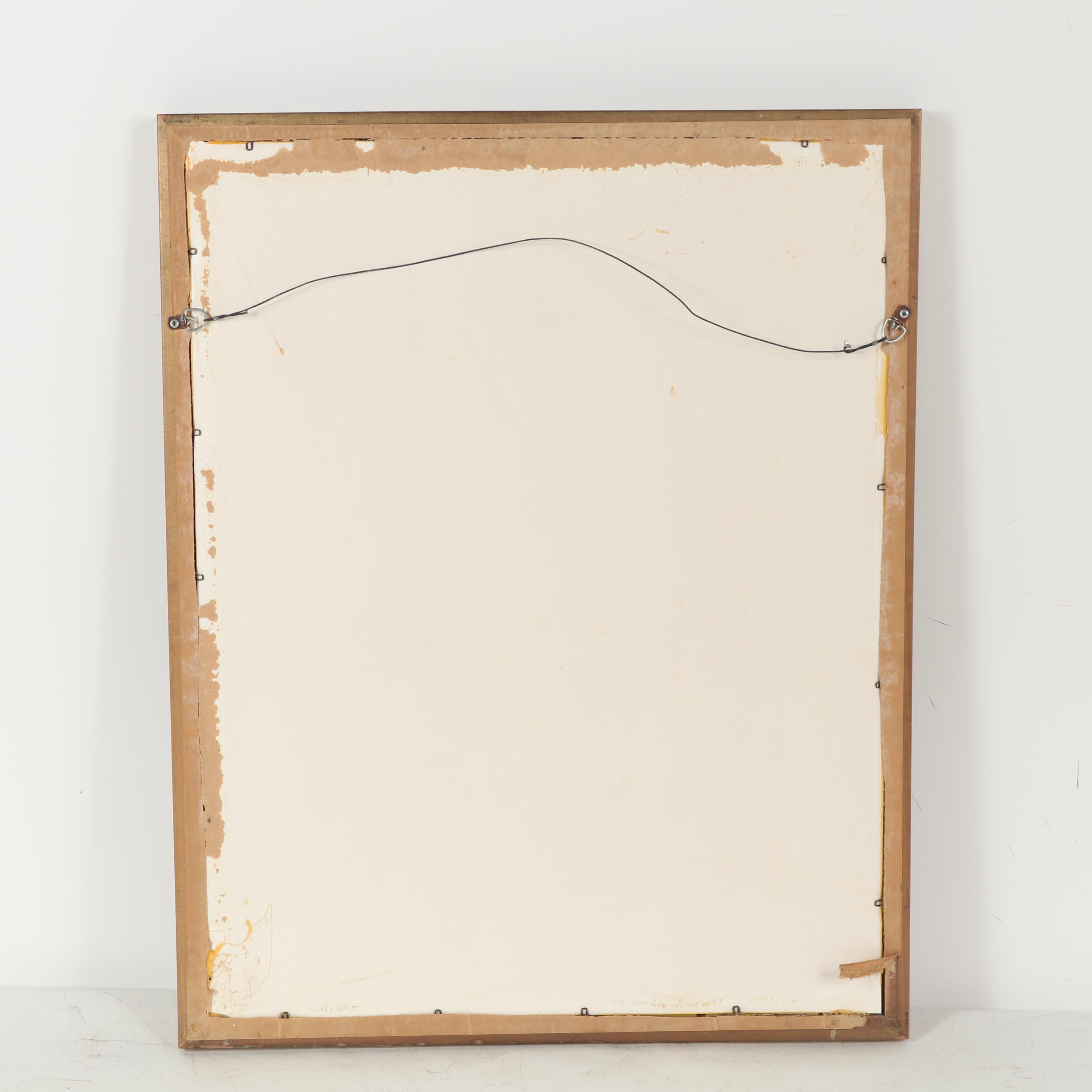 Alan Jay Gaines Etching "Charles W. Morgan"