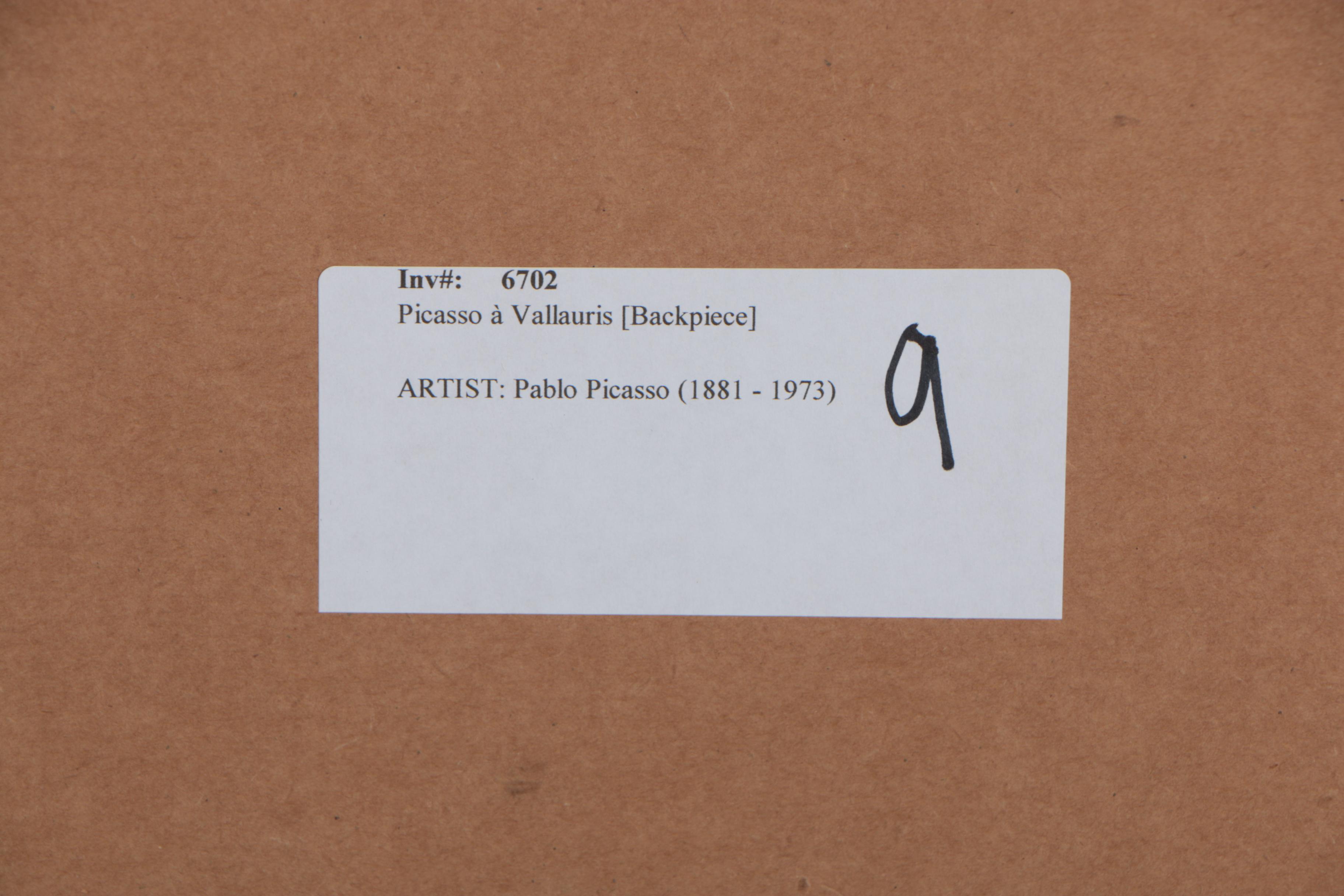 Pablo Picasso Rotogravure for "Verve: Picasso à Vallauris", 1951