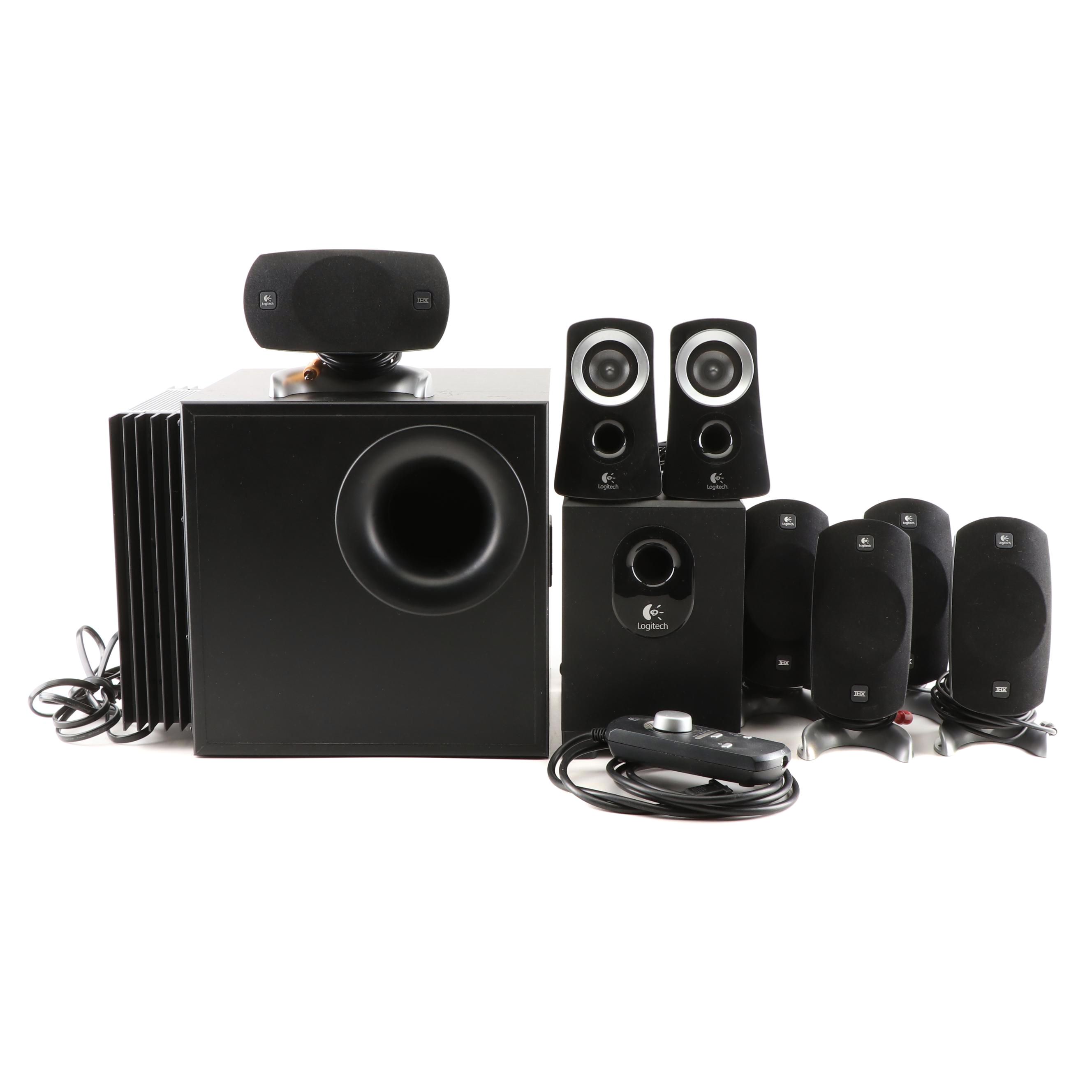 Logitech Z-5300 5.1-Channel Surround Speaker System