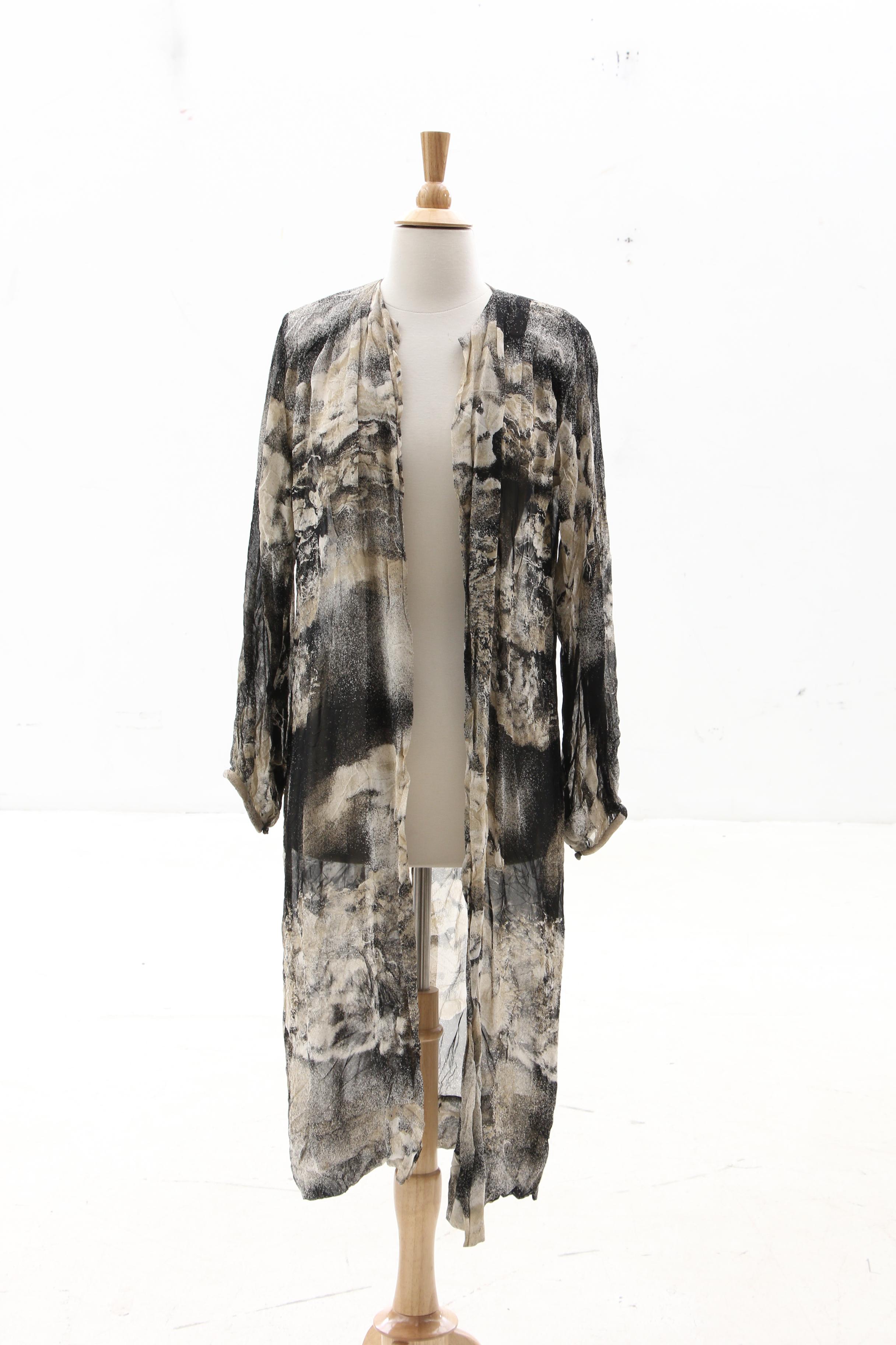 Pauline Trigère Silk Halter Dress with Matching Jacket, 1970s Vintage