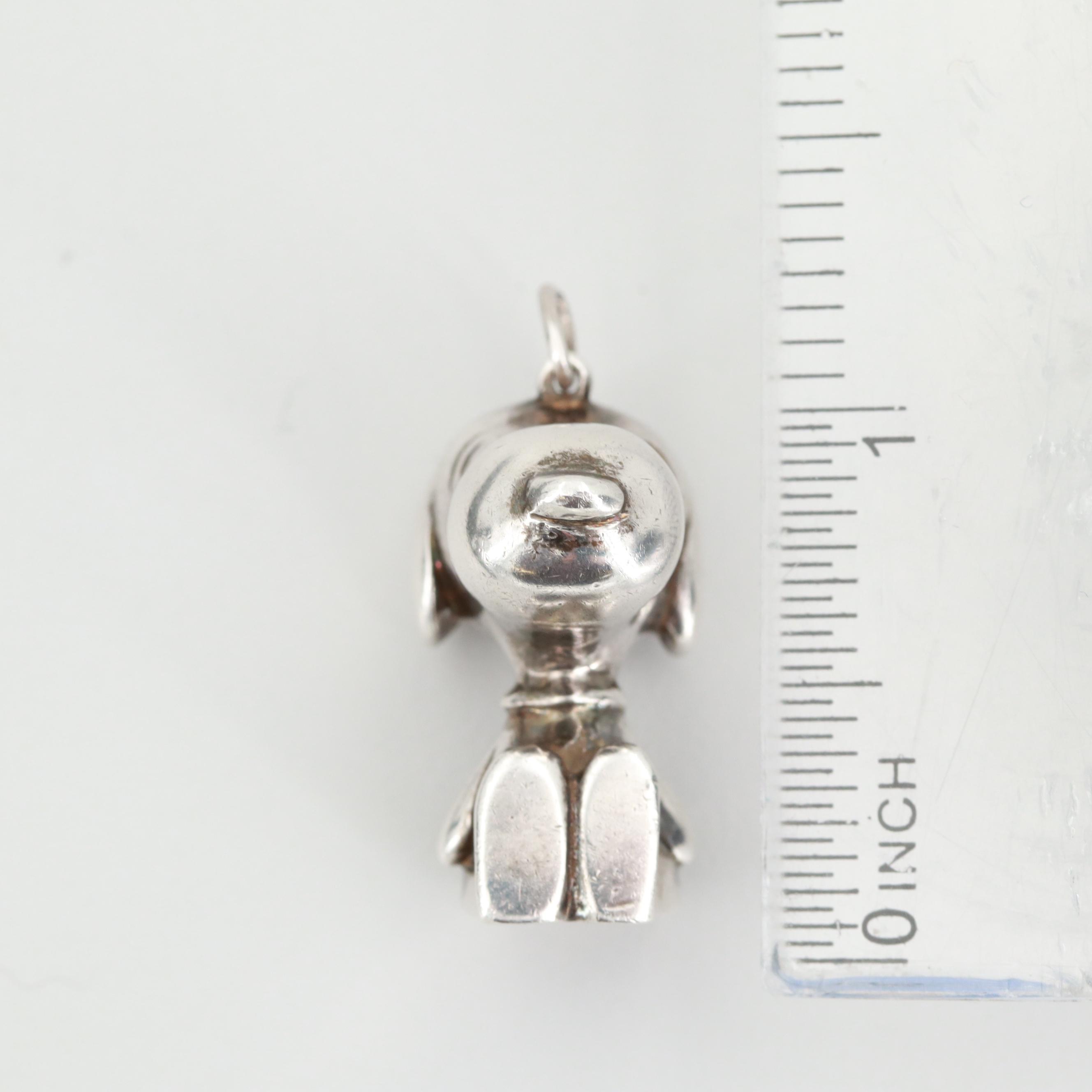 Cartier Sterling Silver Snoopy Pendant