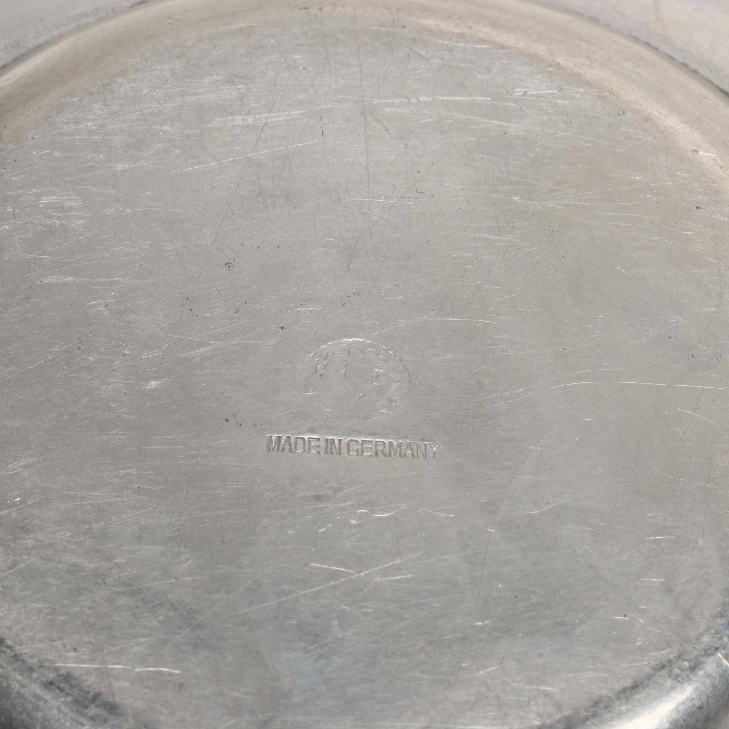 Vintage Pewter Dinnerware Including Stieff and GF Finstain Plates