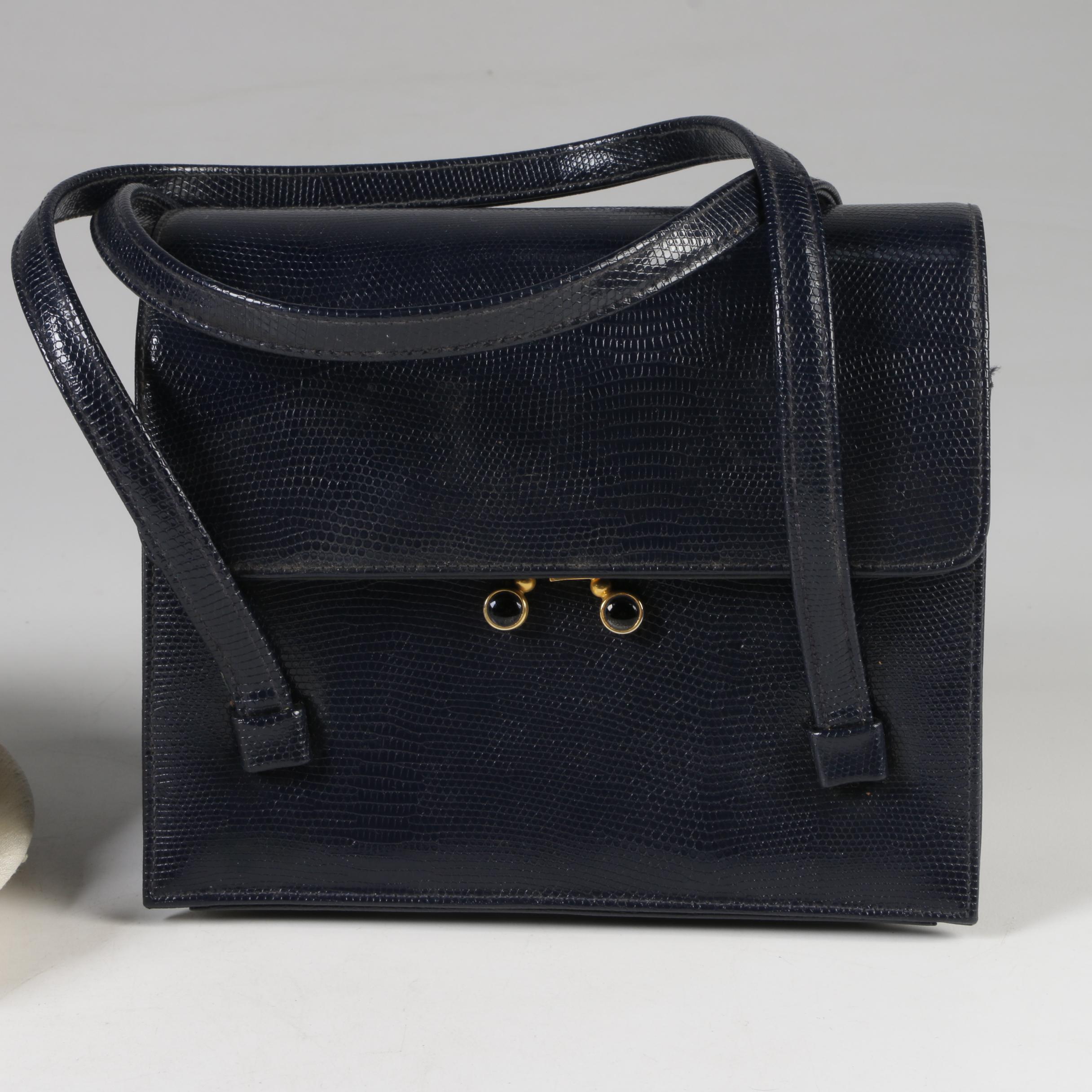 It's Rich Wool Pant Set, Miss Alice Hat and Susan Gail Leather Handbag, 1960s