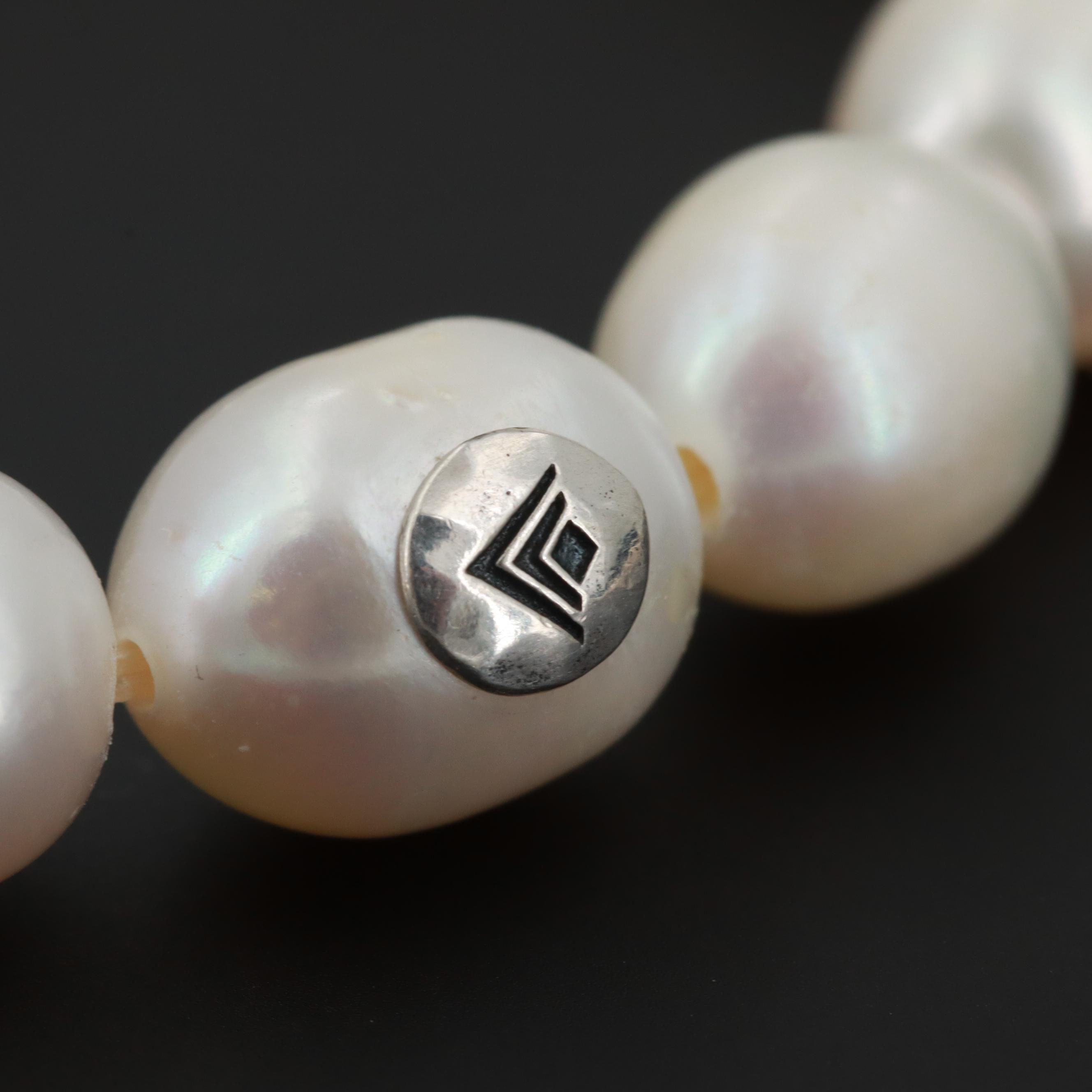 Sterling and Silver Tone Cultured Pearl and Glass Bracelets Including Silpada