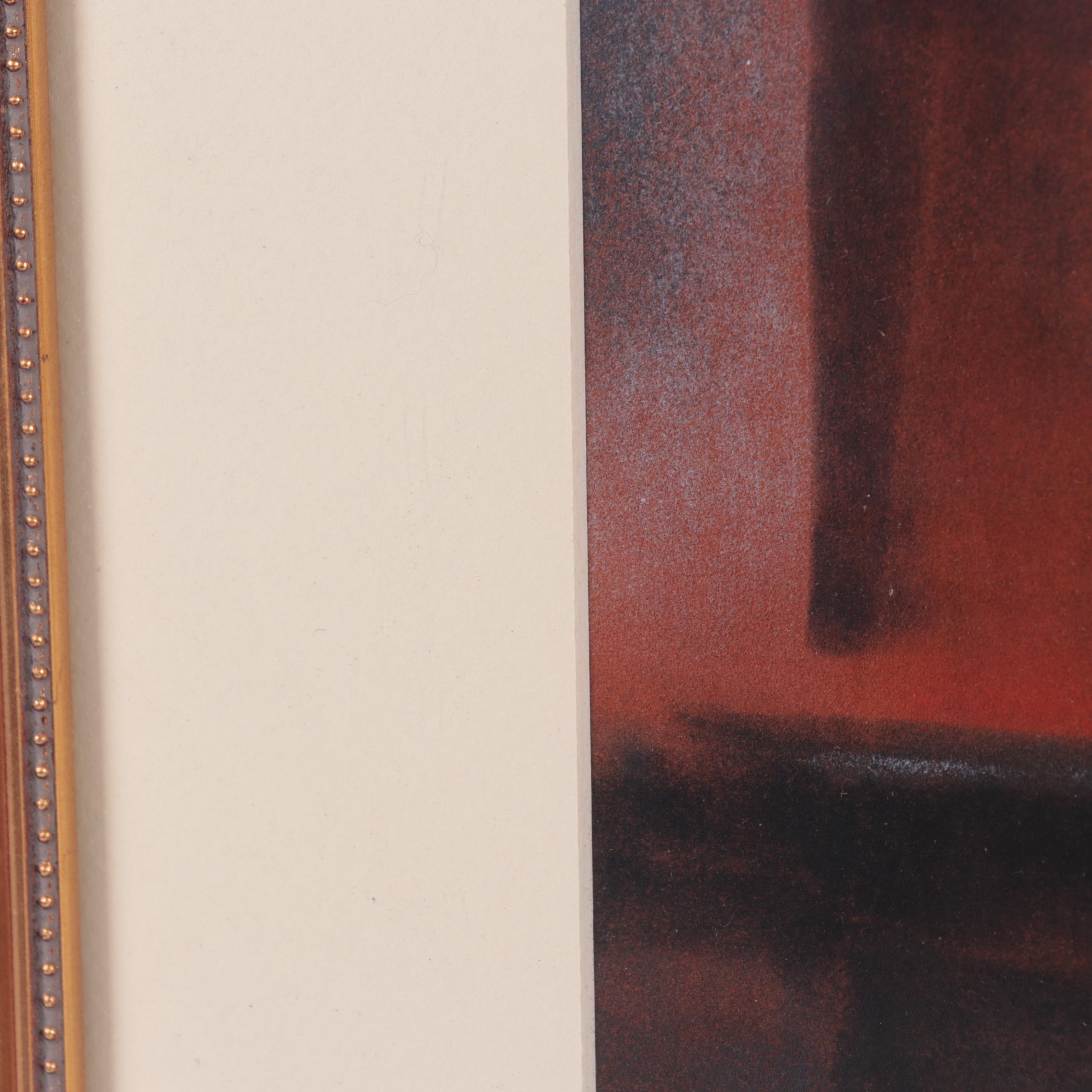 Nelson Sears Pastel Drawing "Chicago River"