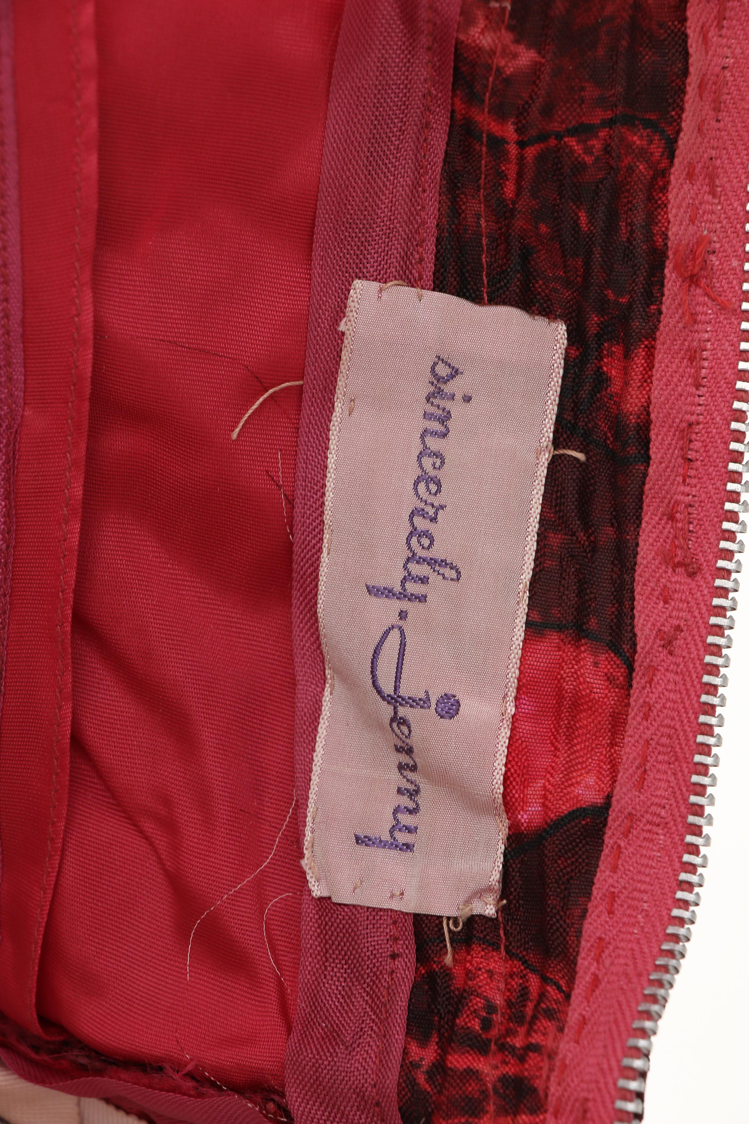 Sincerely Jenny Gidding Jenny Cocktail Dress, Circa 1950