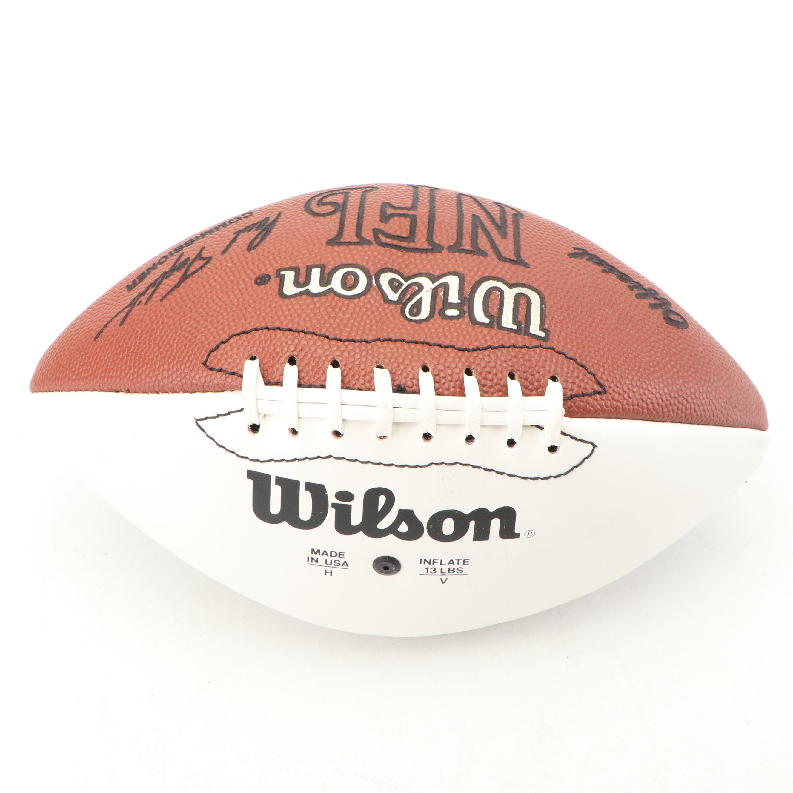 Dallas Cowboys Autographed Team Ball including Tom Landry and Roger Staubach