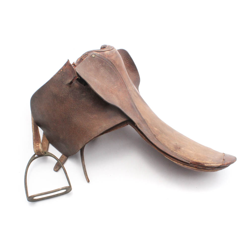 Vintage Horse Racing Saddle