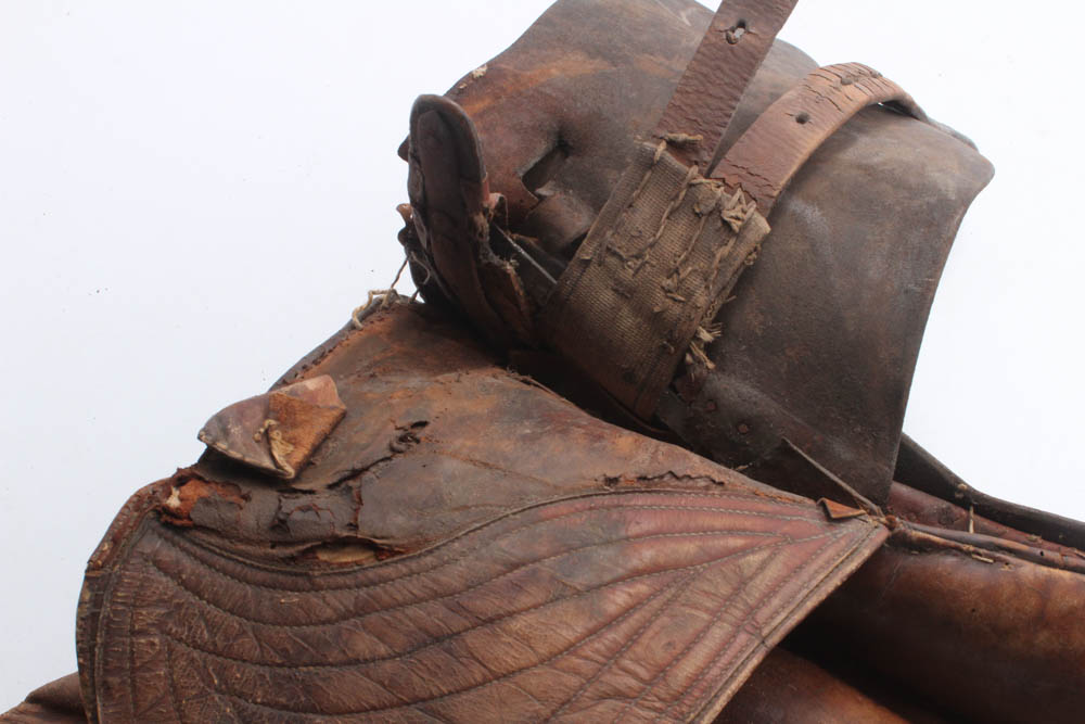 Vintage Horse Racing Saddle