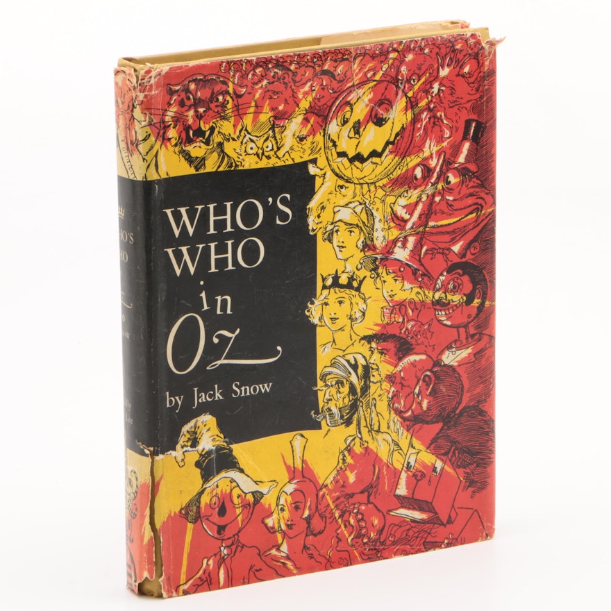 1954 First Printing "Who's Who in Oz" by Jack Snow