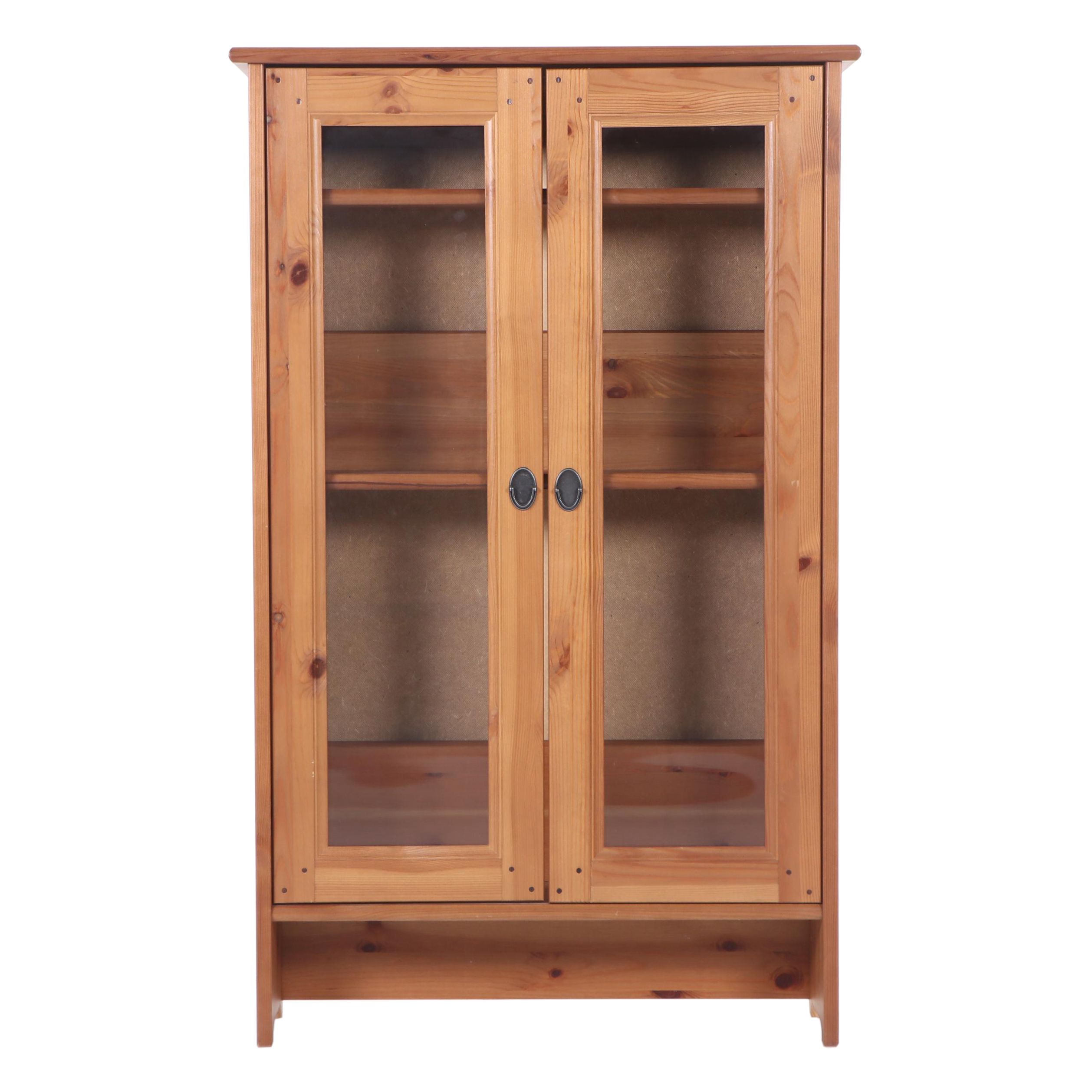 IKEA Leksvik Pine Bookcase, Contemporary