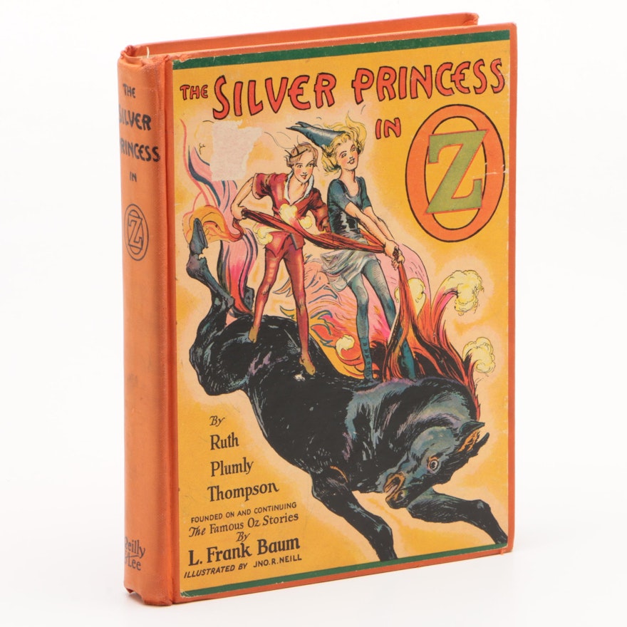 "The Silver Princess in Oz" by Ruth Plumly Thompson, Later Printing