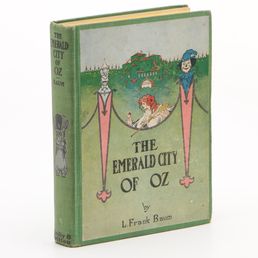 1917 "The Emerald City of Oz" by L. Frank Baum