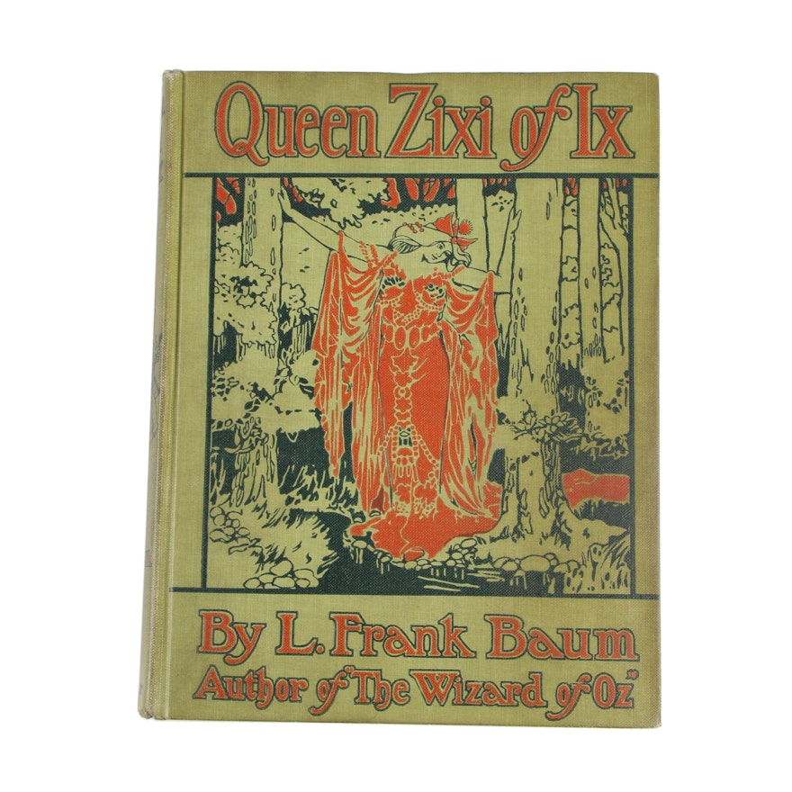 1905 First Printing "Queen Zixi of Ix" by L. Frank Baum