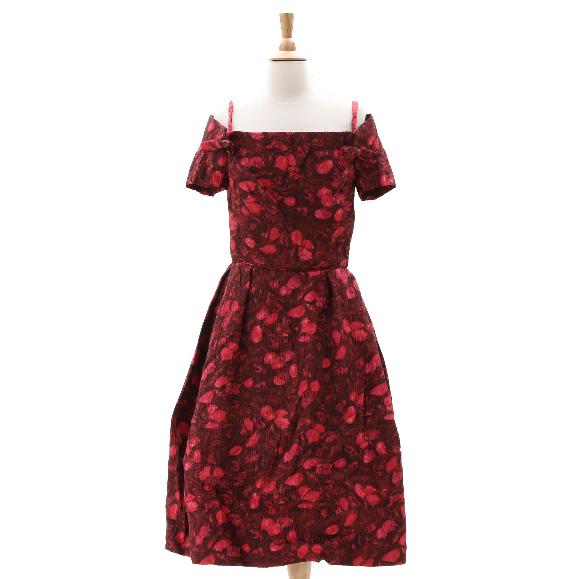 Sincerely Jenny Gidding Jenny Cocktail Dress, Circa 1950