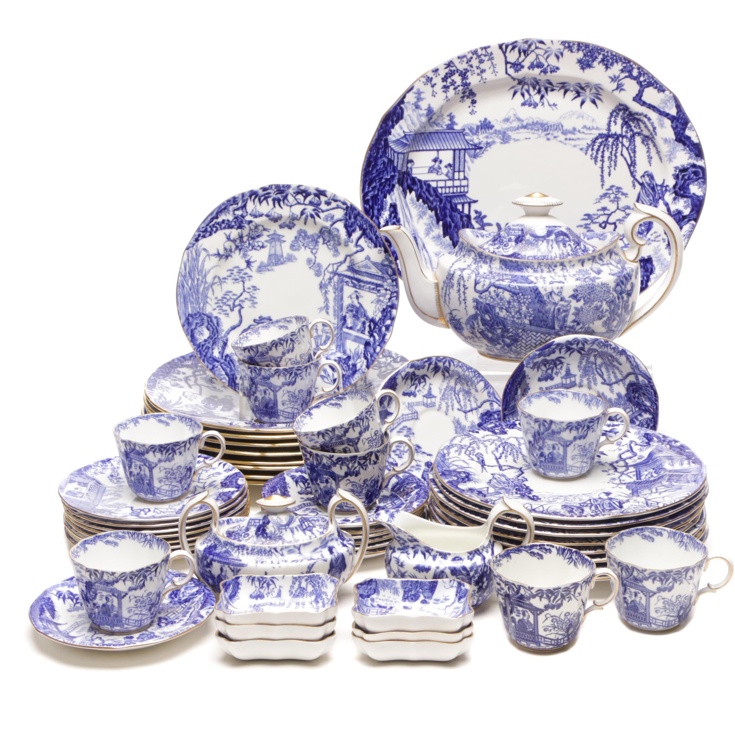 Royal Crown Derby "Blue Mikado" China