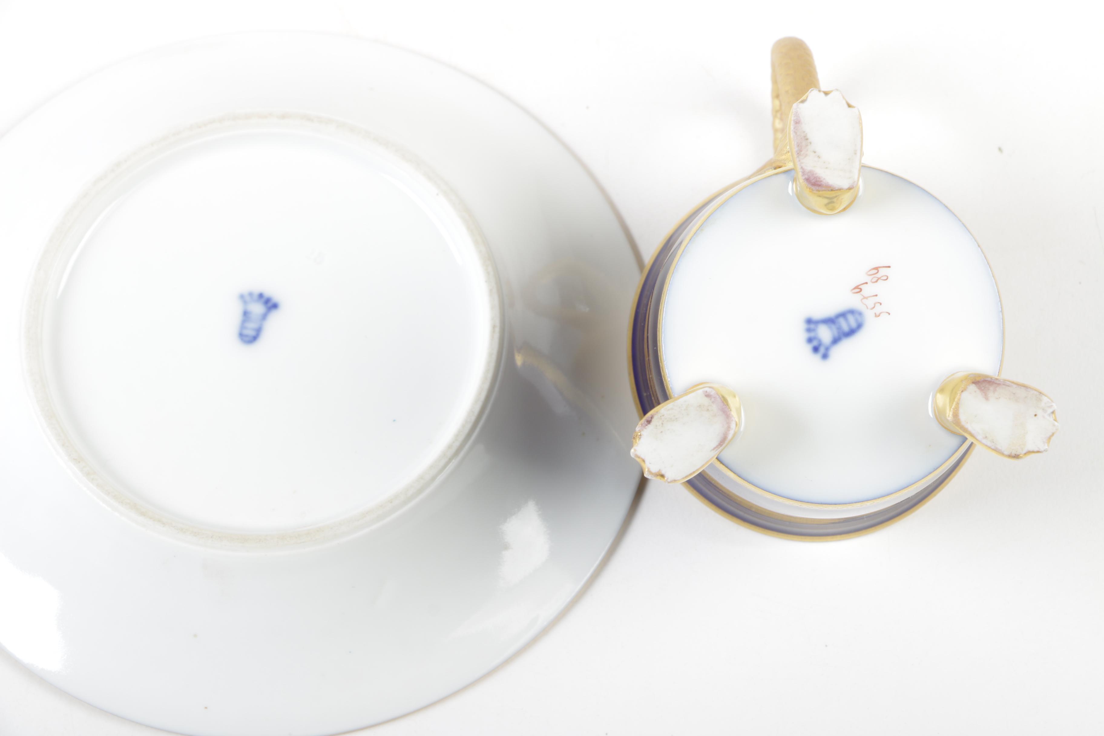 Royal Vienna Style Porcelain Cup and Saucer