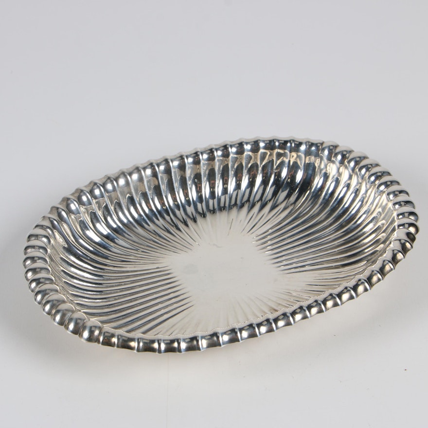 Gorham "Leamington" Sterling Silver Oval Dish, 1949