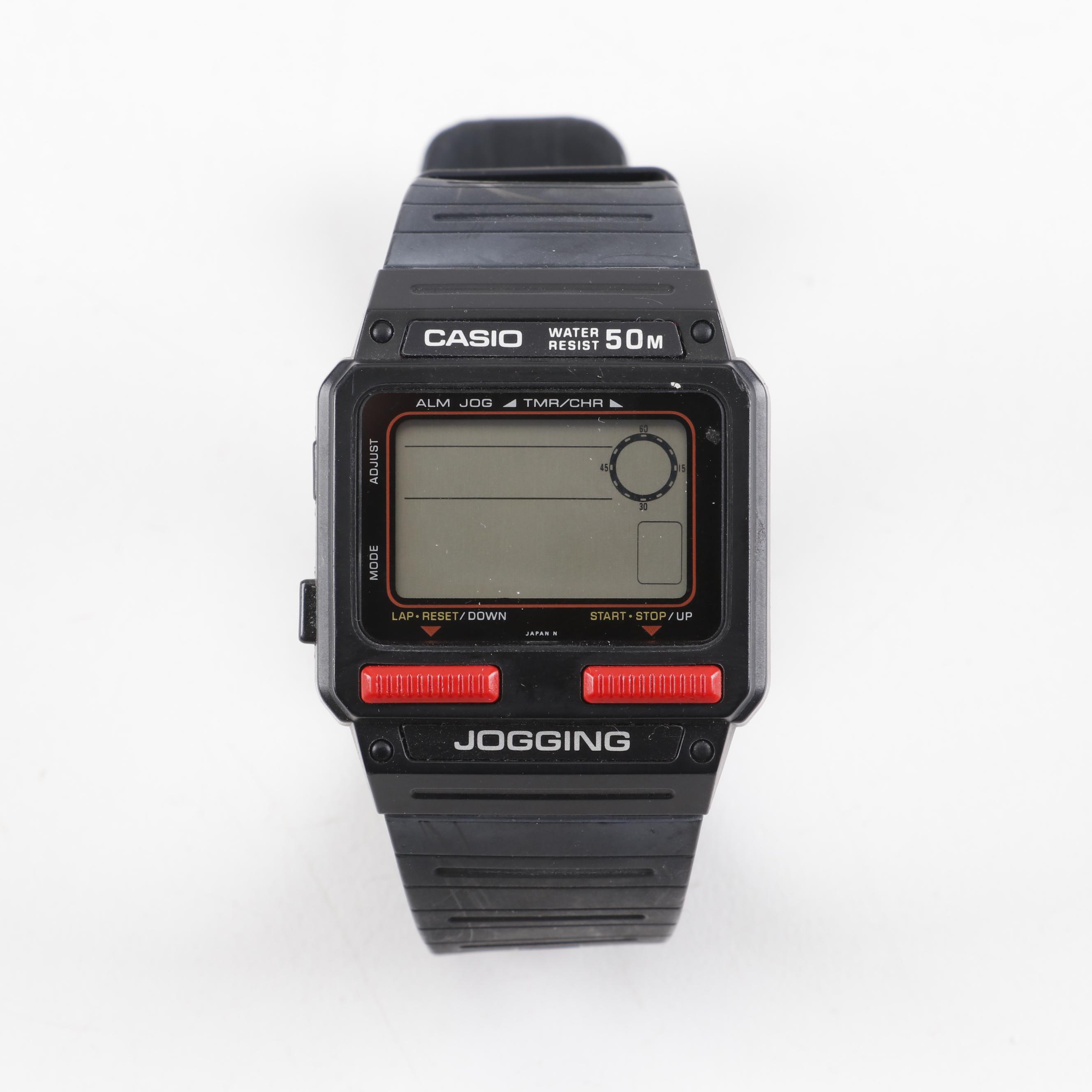 Casio 50m Water Resistant Jogging Digital Watch