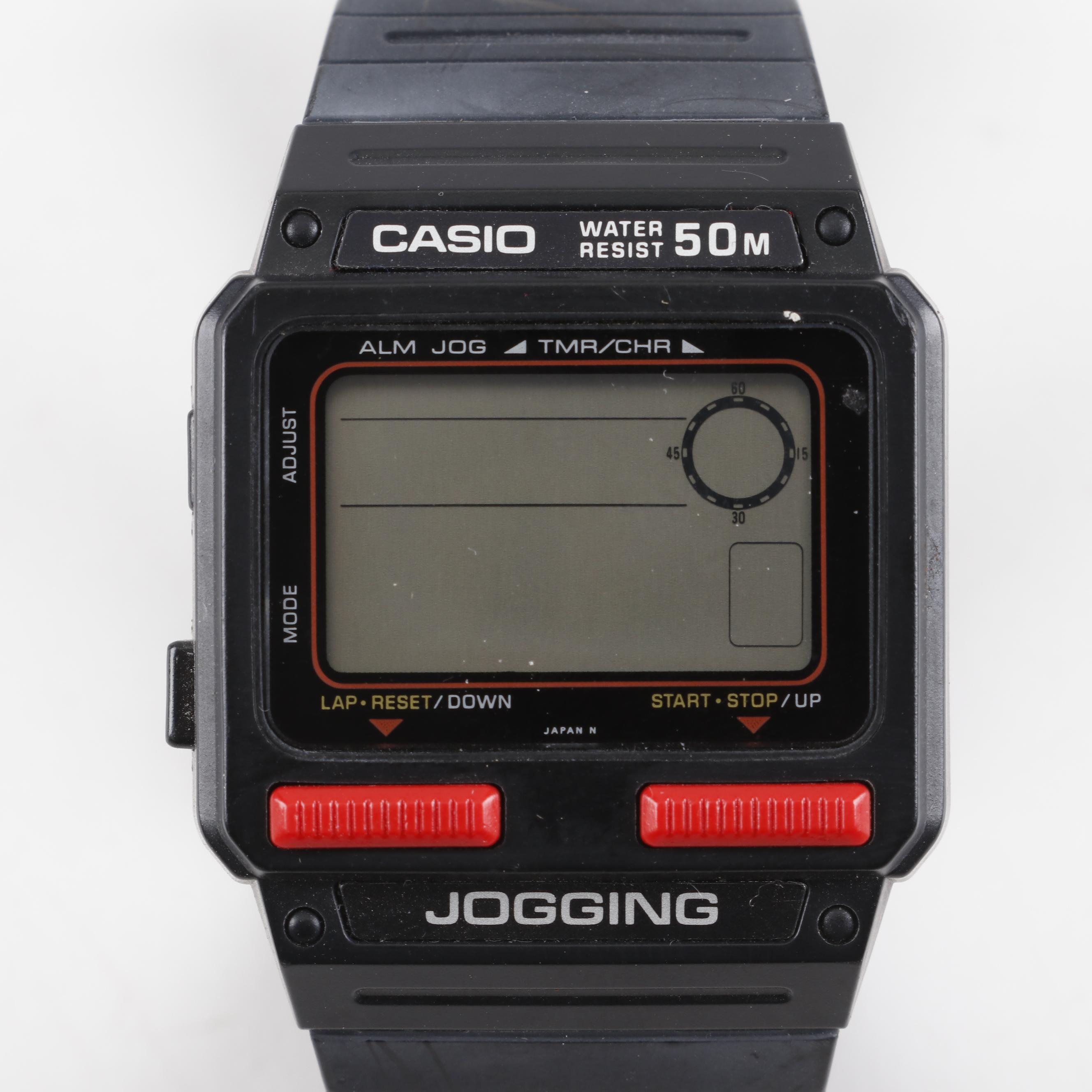 Casio 50m Water Resistant Jogging Digital Watch