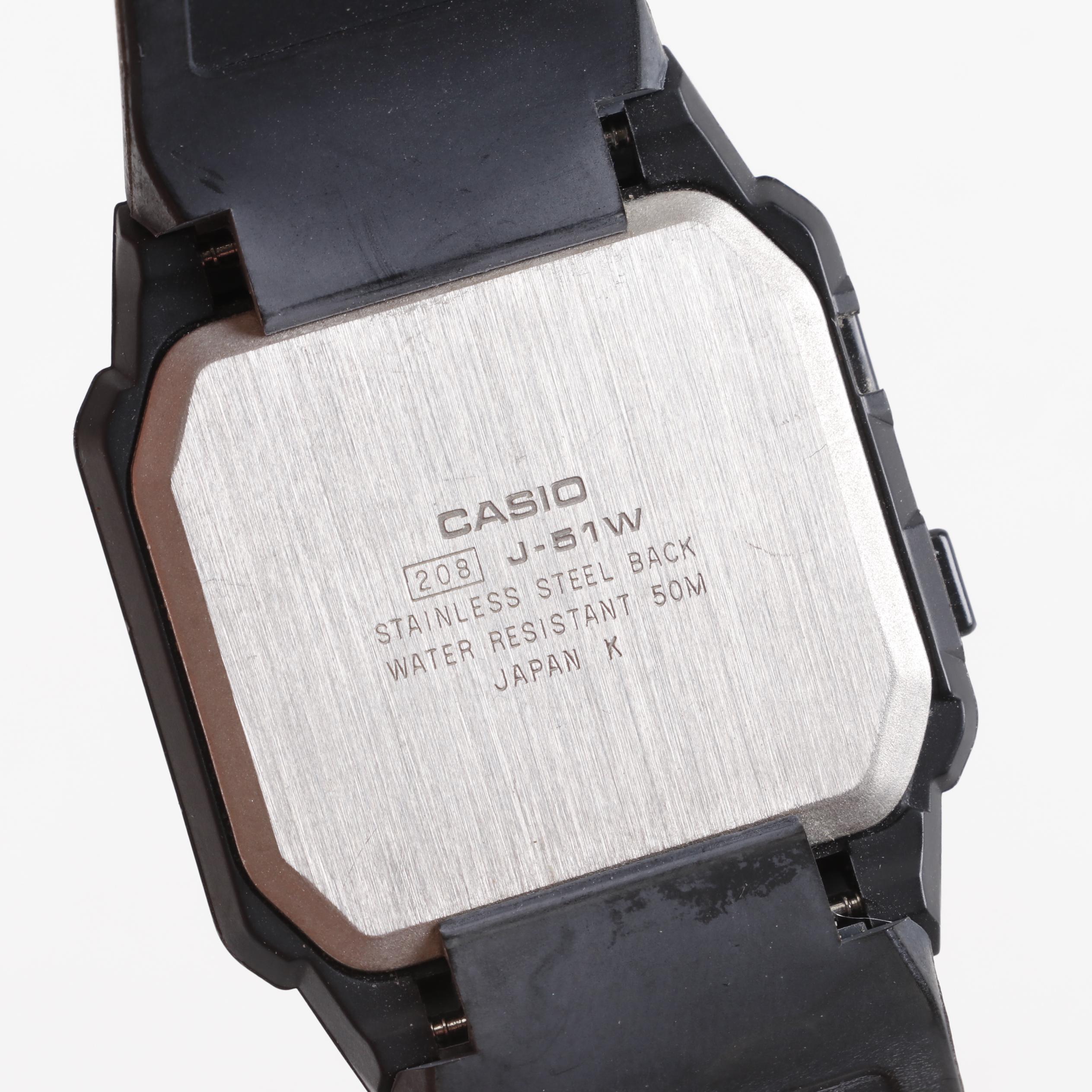 Casio 50m Water Resistant Jogging Digital Watch